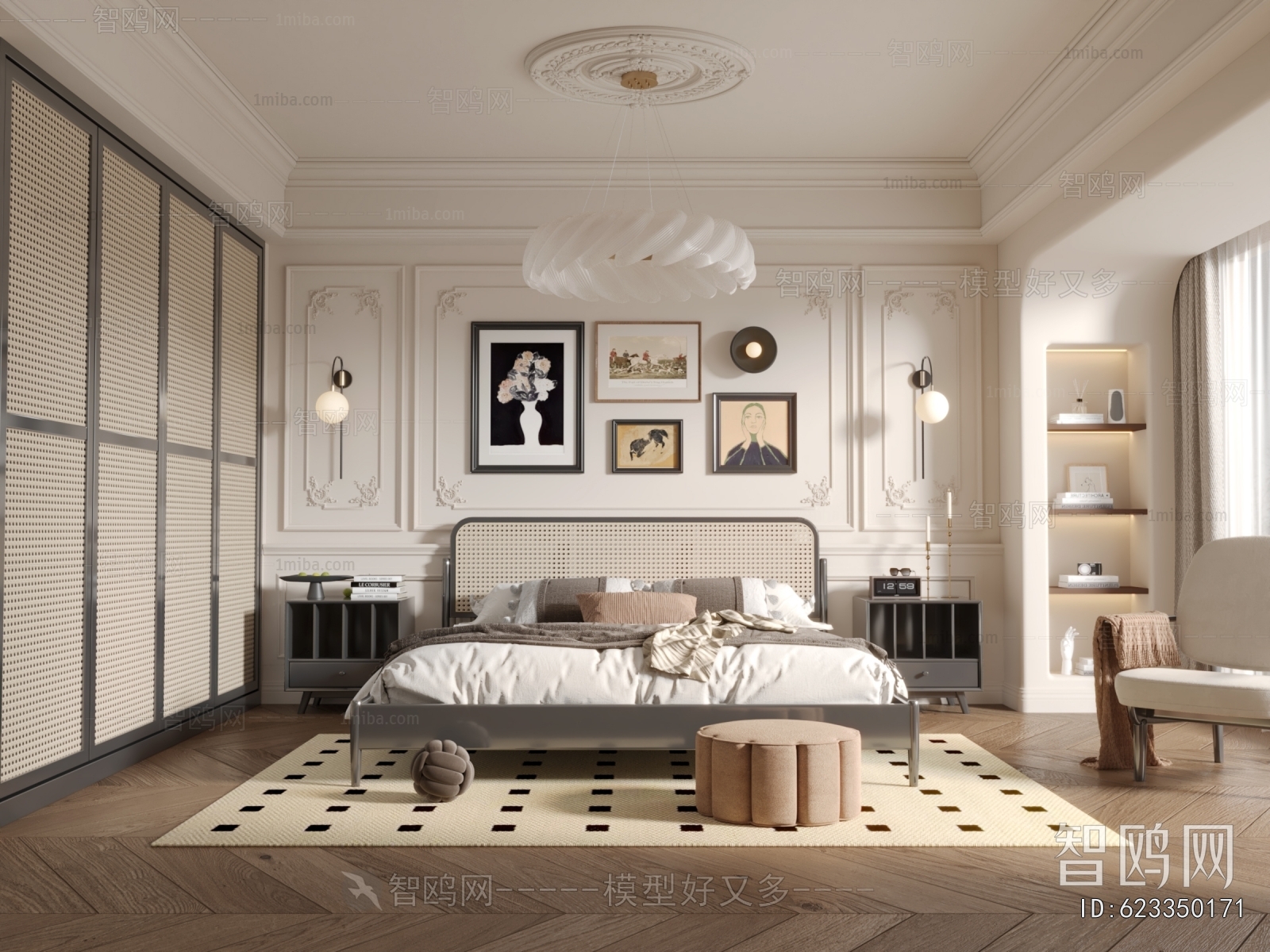 French Style Bedroom