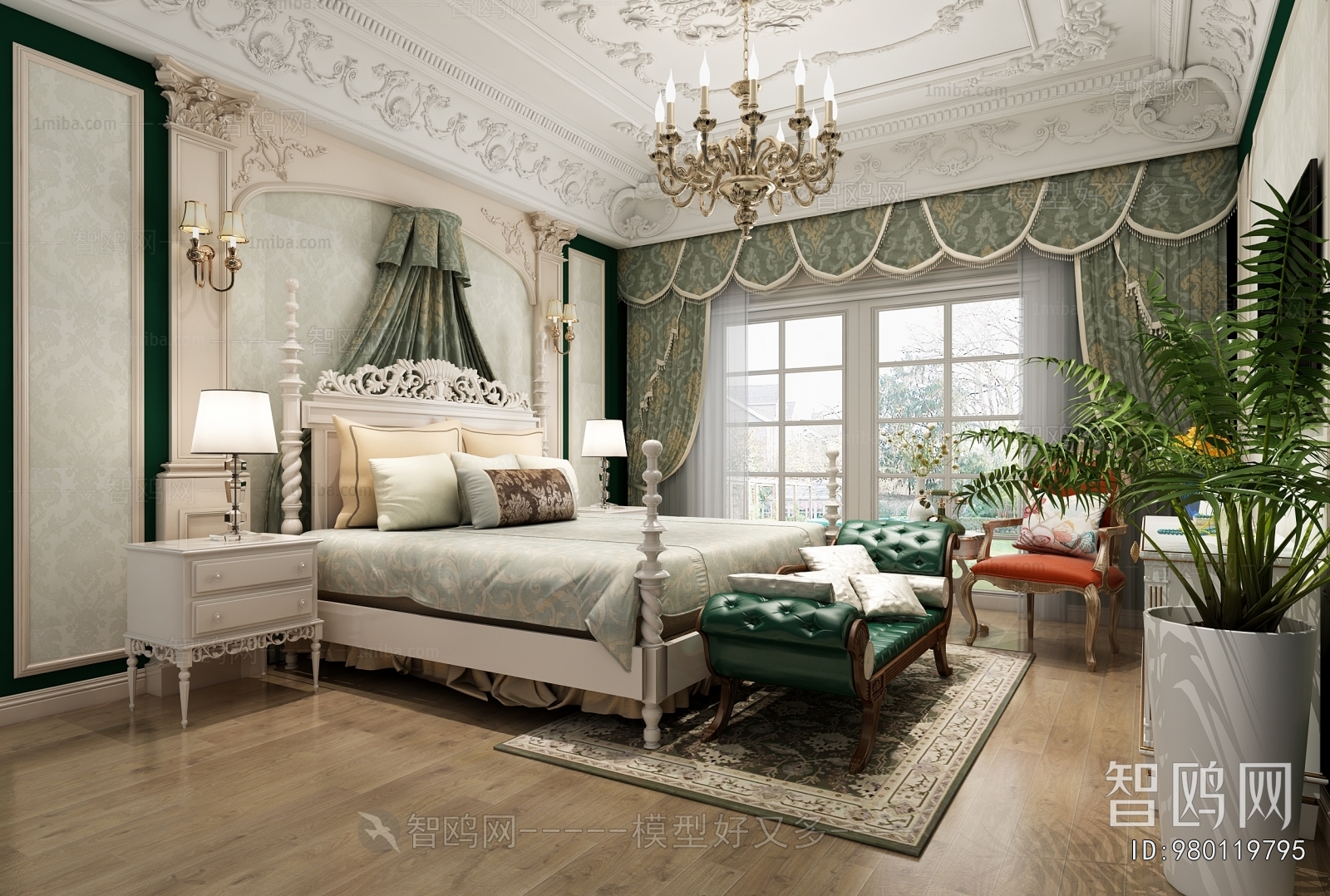 European Style Bedroom