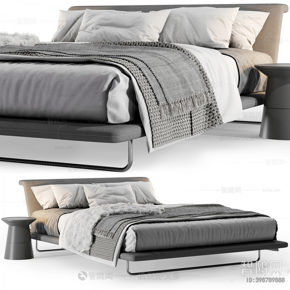 Modern Double Bed