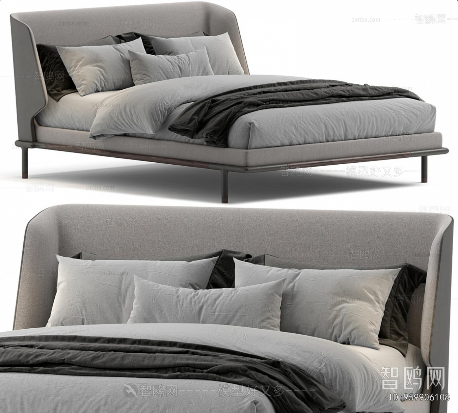 Modern Double Bed