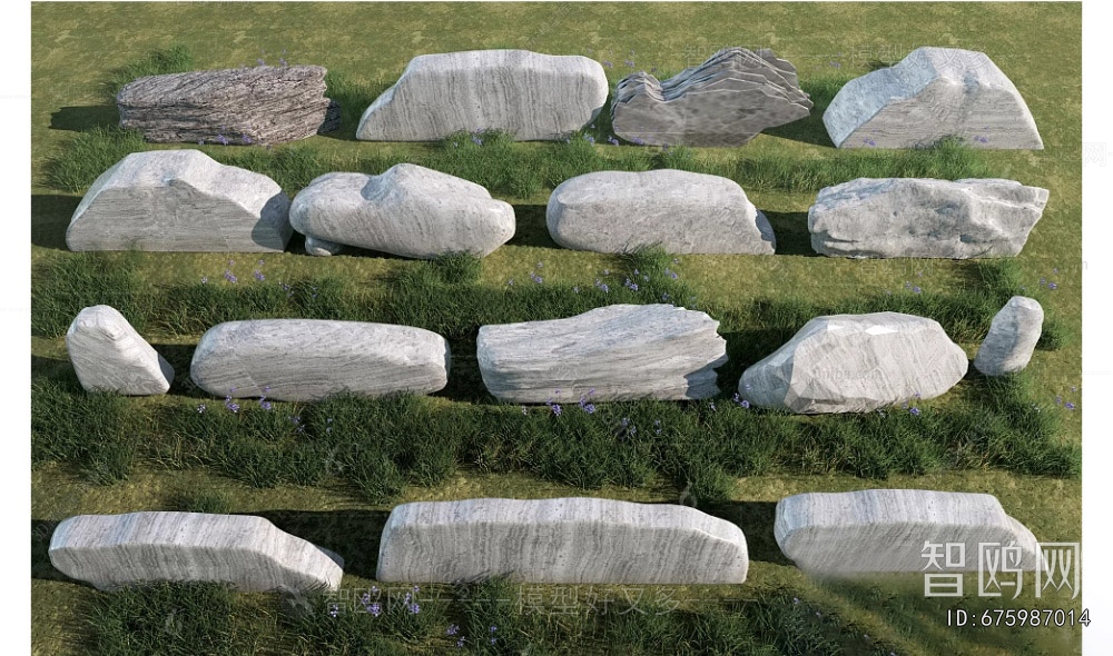 Modern Rockery Waterscape