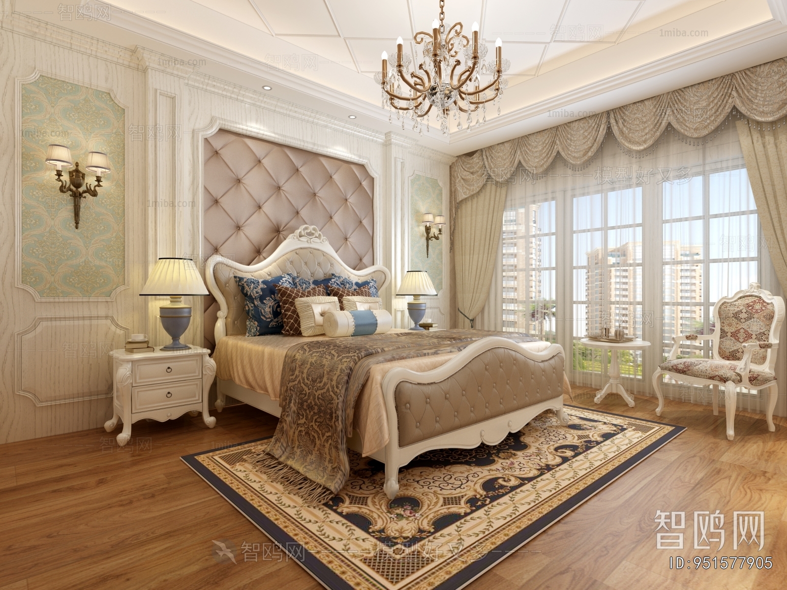 European Style Bedroom