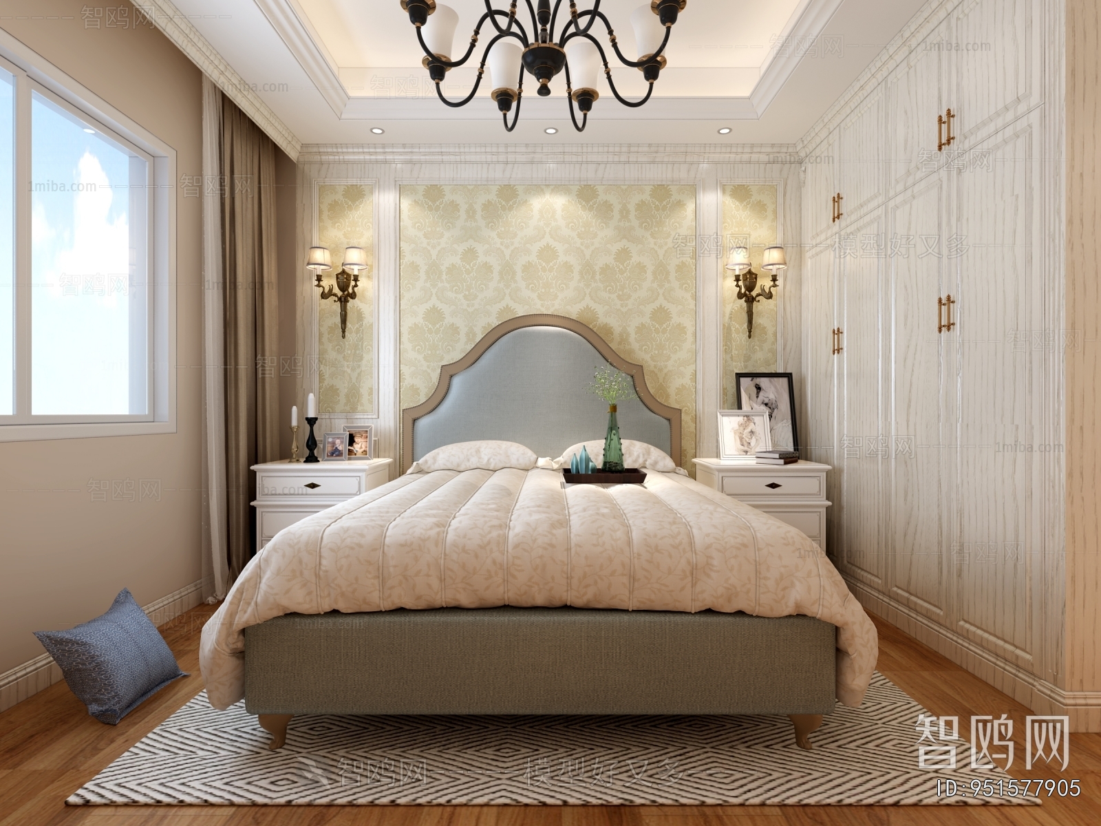 European Style Bedroom