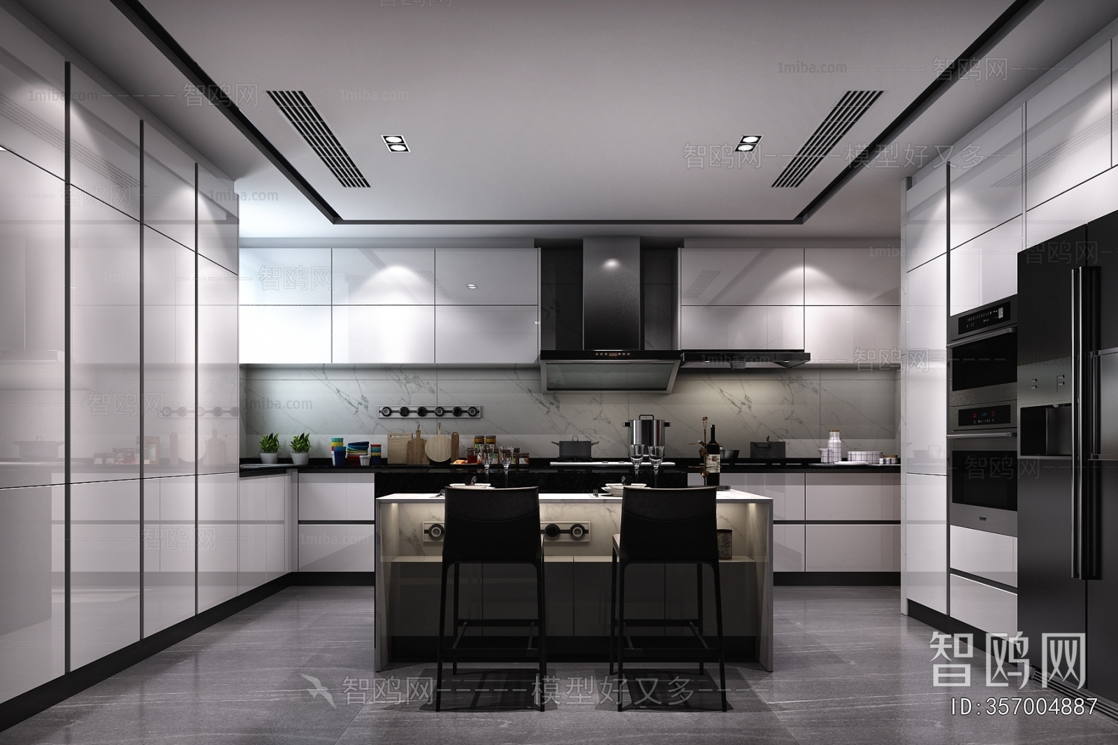 Modern The Kitchen