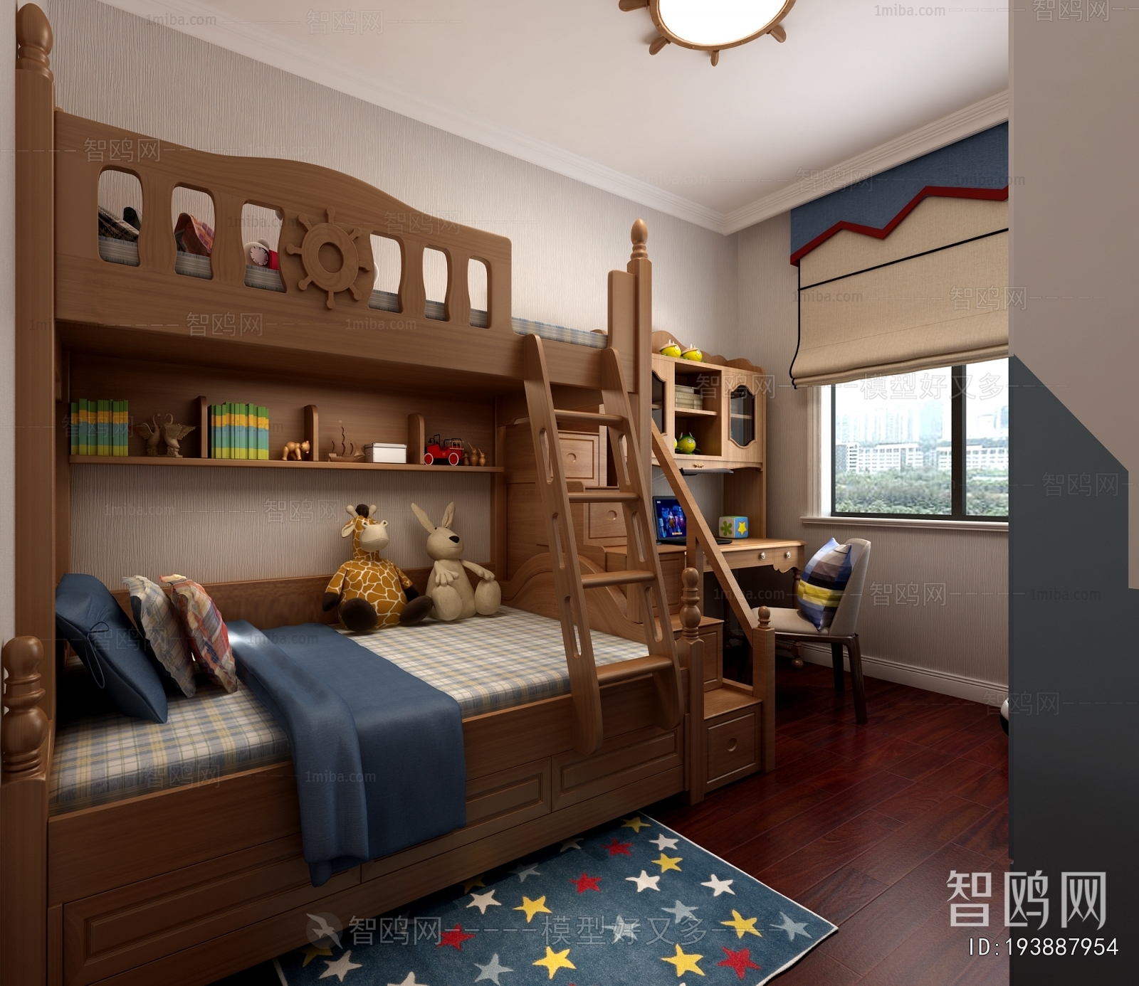 American Style Boy's Room And Son's Room