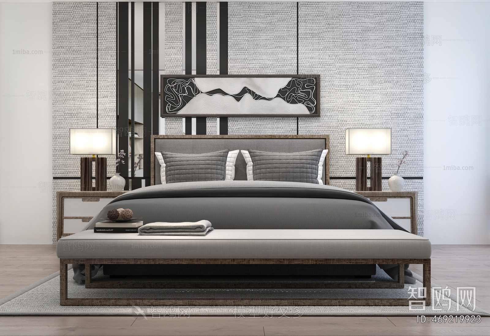 Modern Double Bed