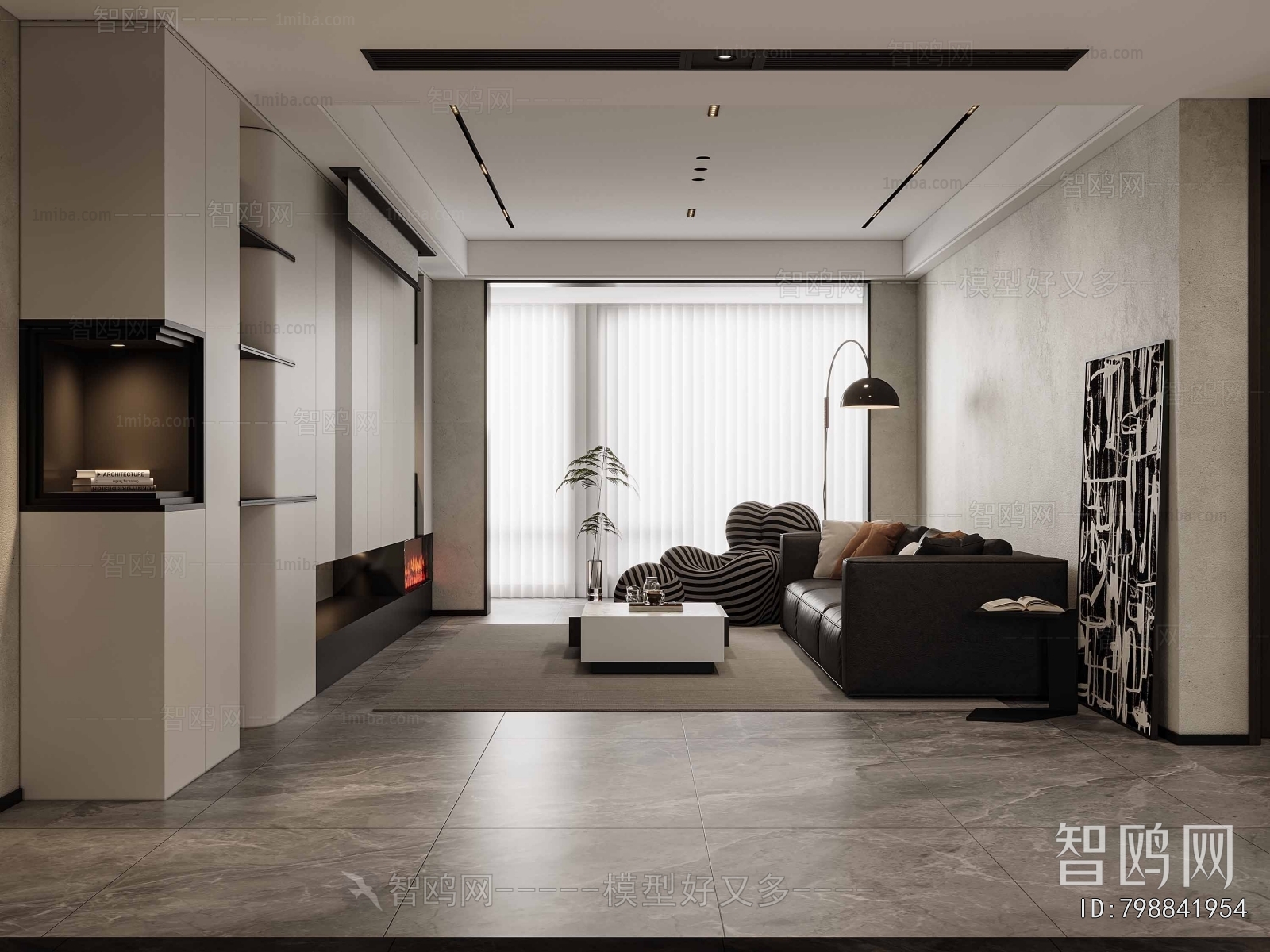 Modern A Living Room