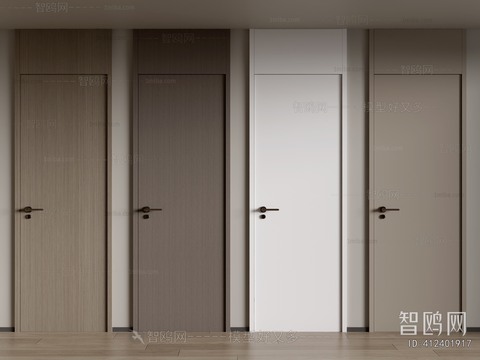 Modern Single Door