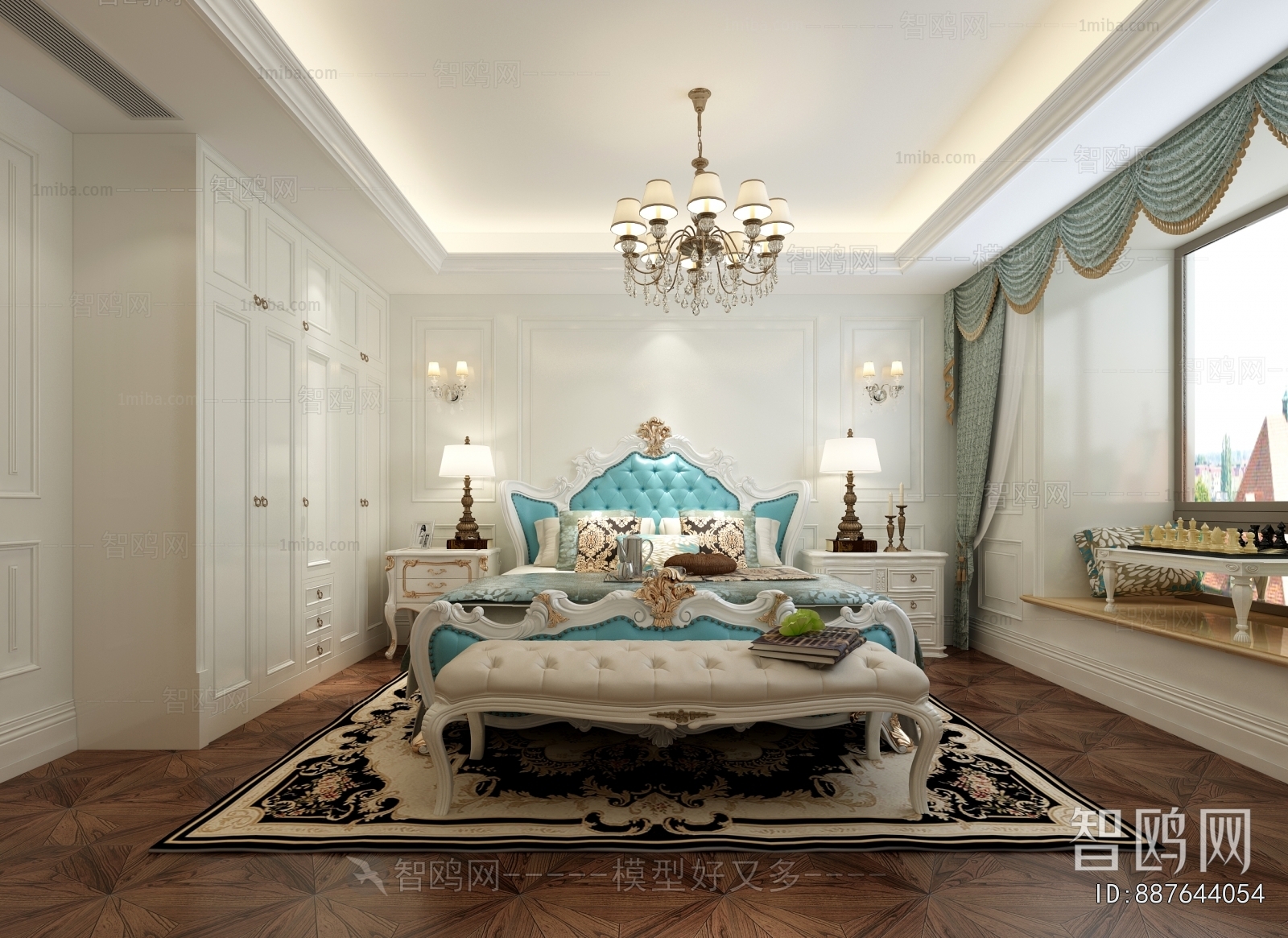 European Style Bedroom