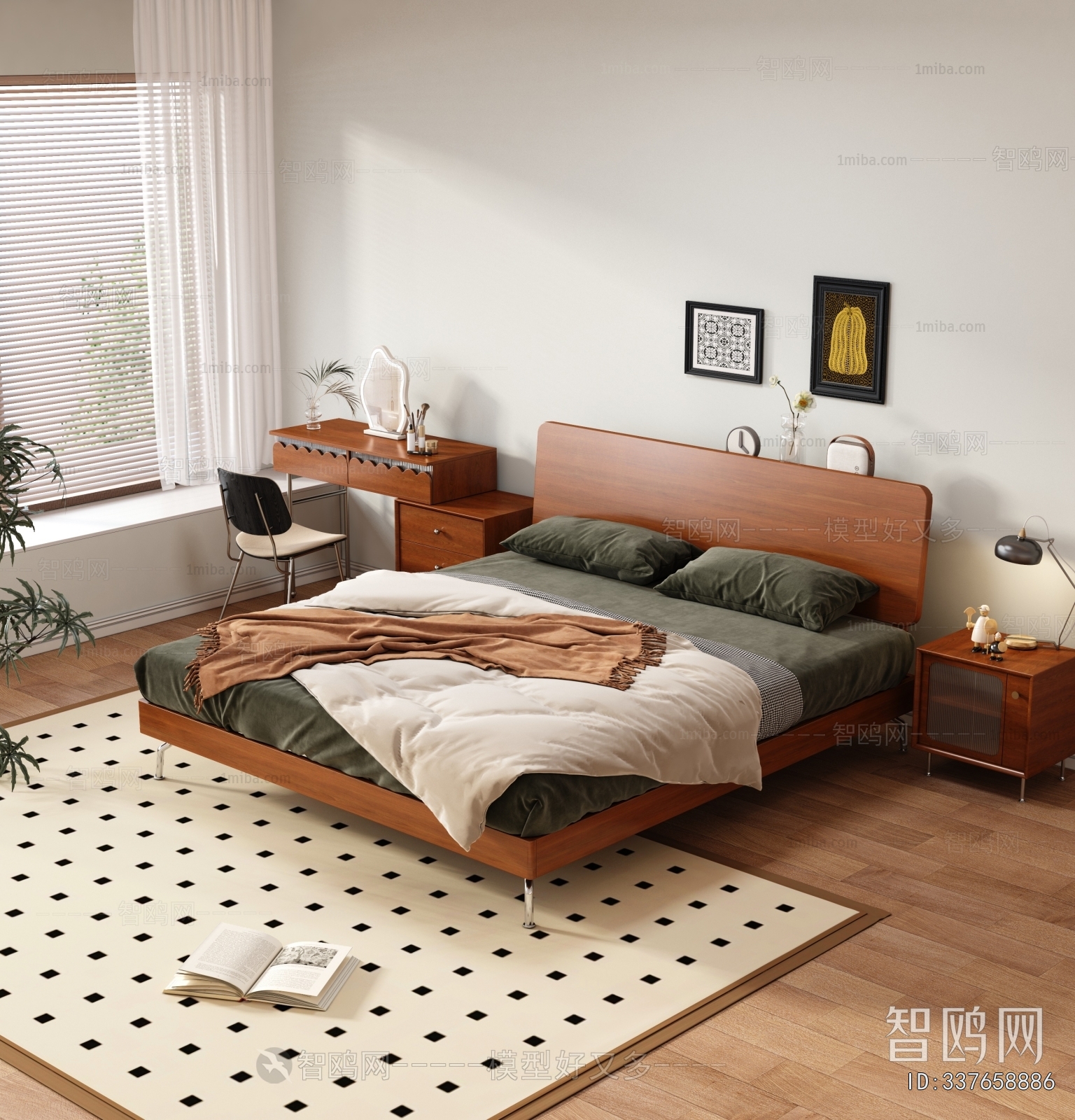 Modern Double Bed