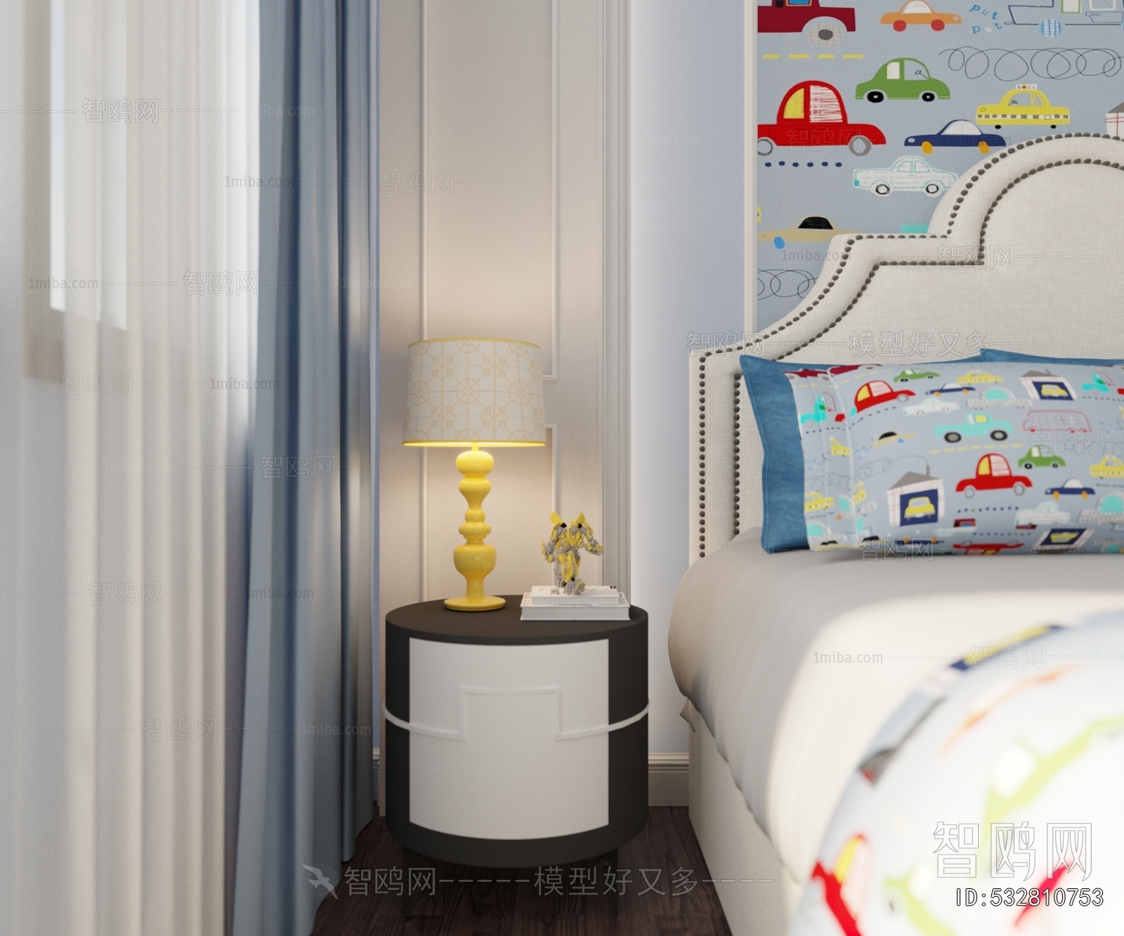 Modern Boy's Room And Son's Room