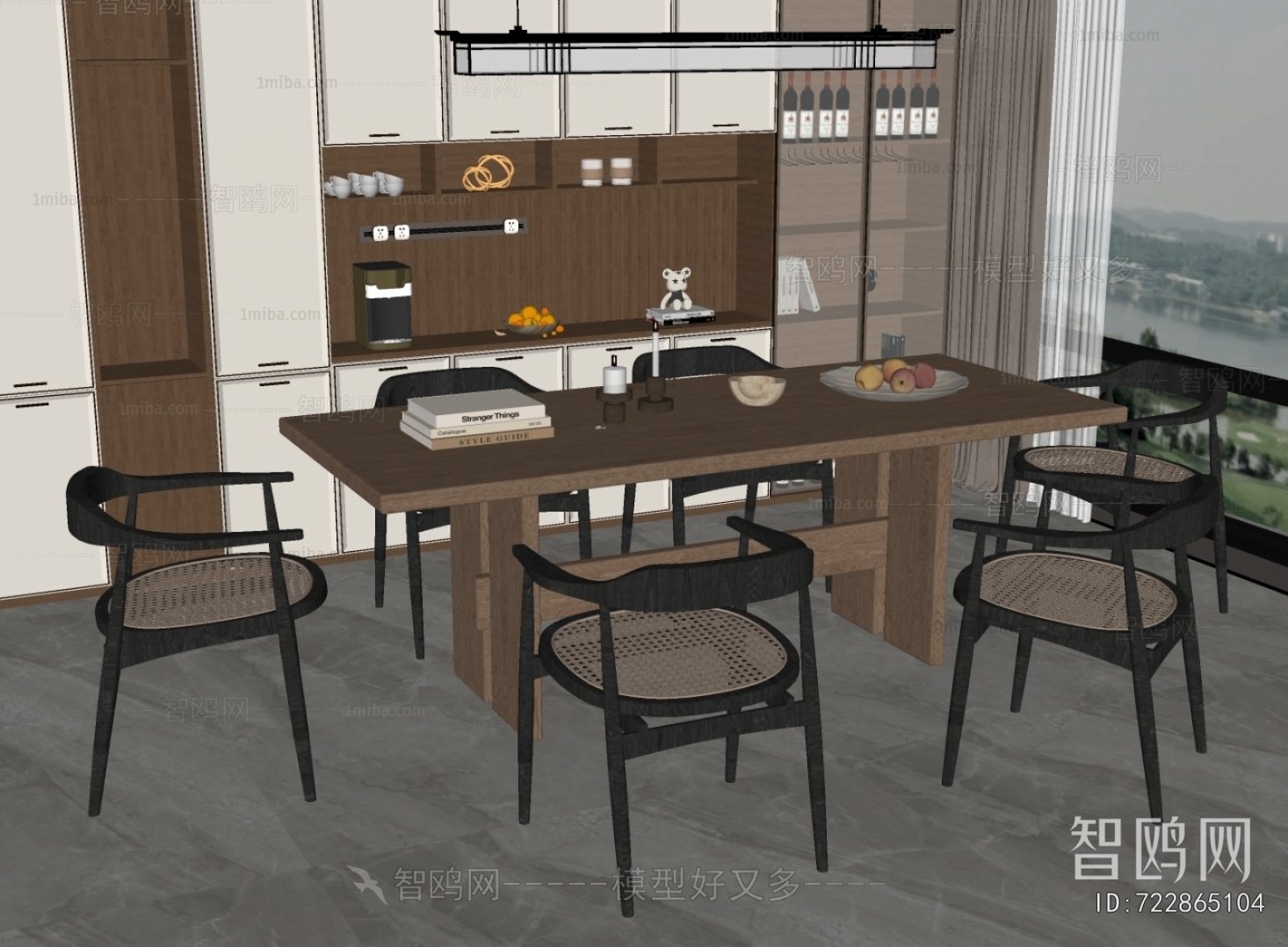 New Chinese Style Dining Table And Chairs