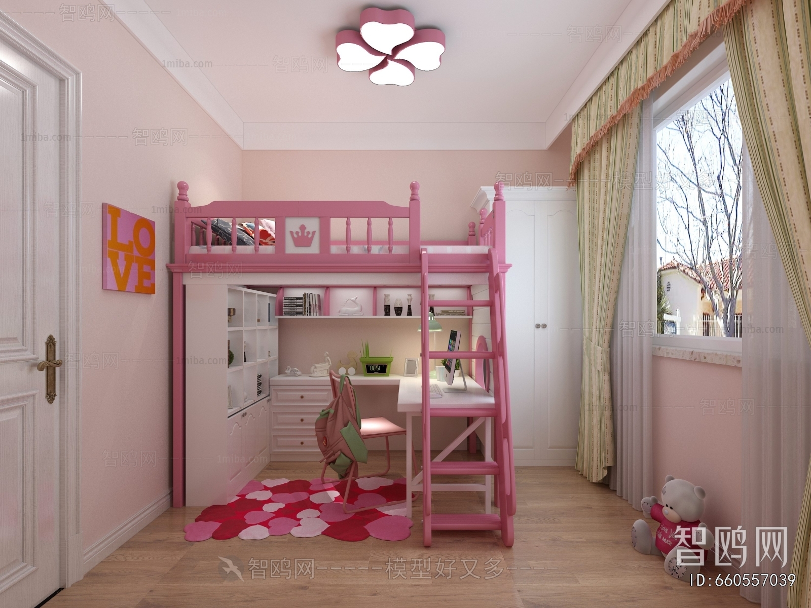 Modern Girl's Room Daughter's Room