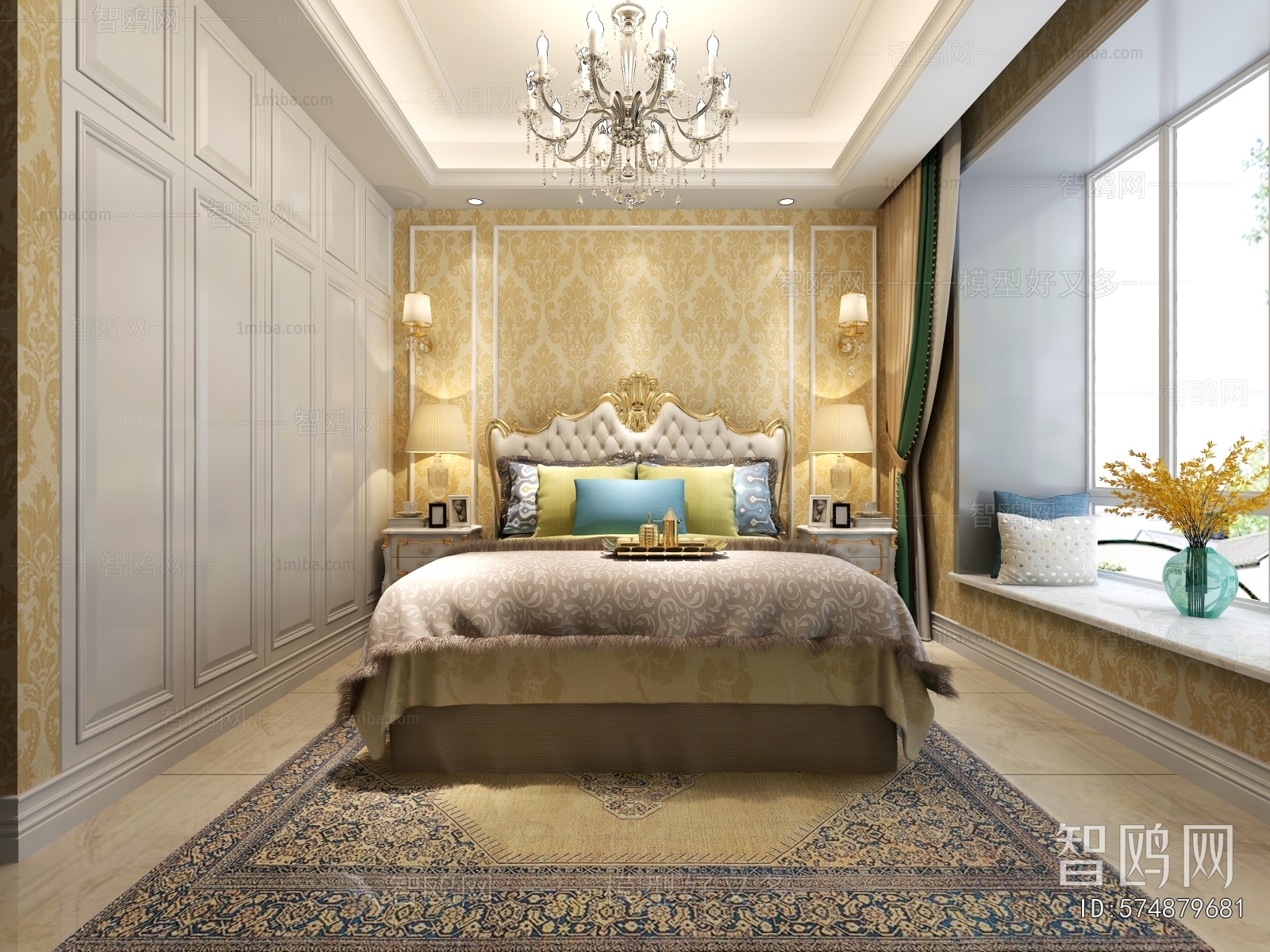 European Style Bedroom