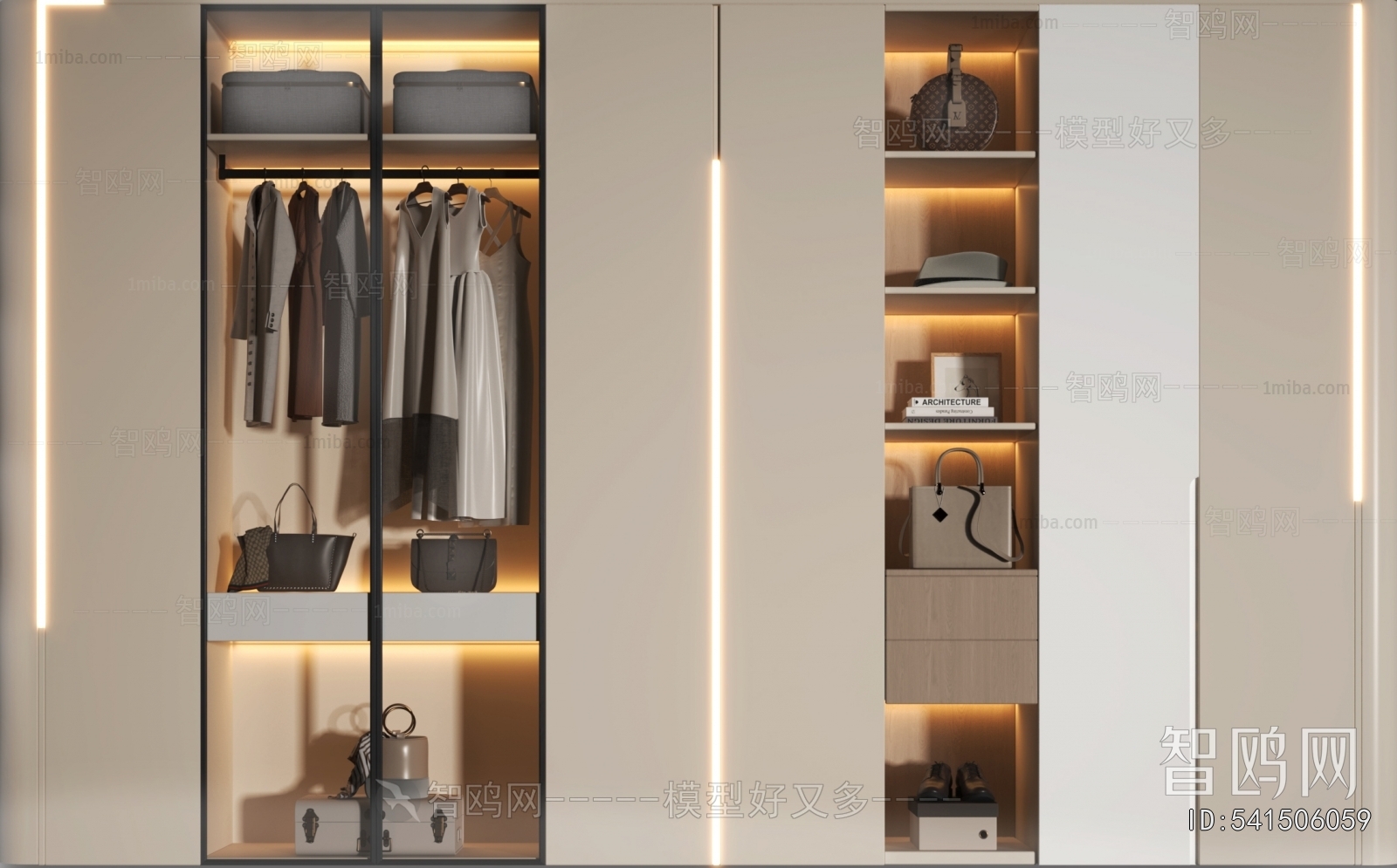 Modern The Wardrobe