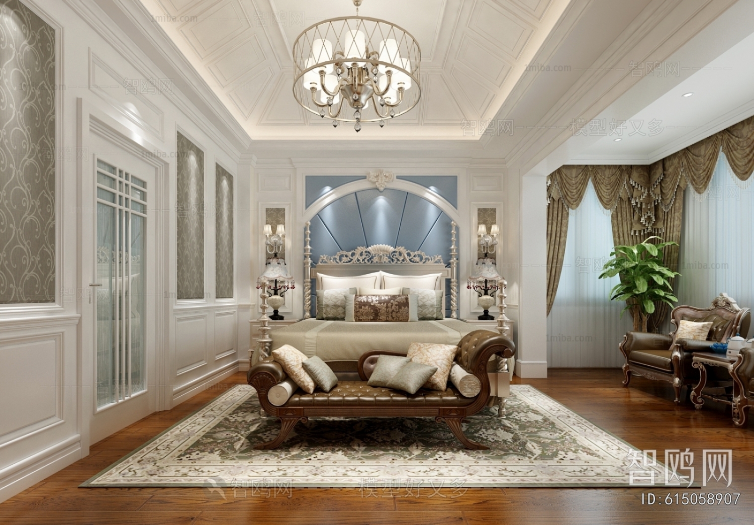 European Style Bedroom