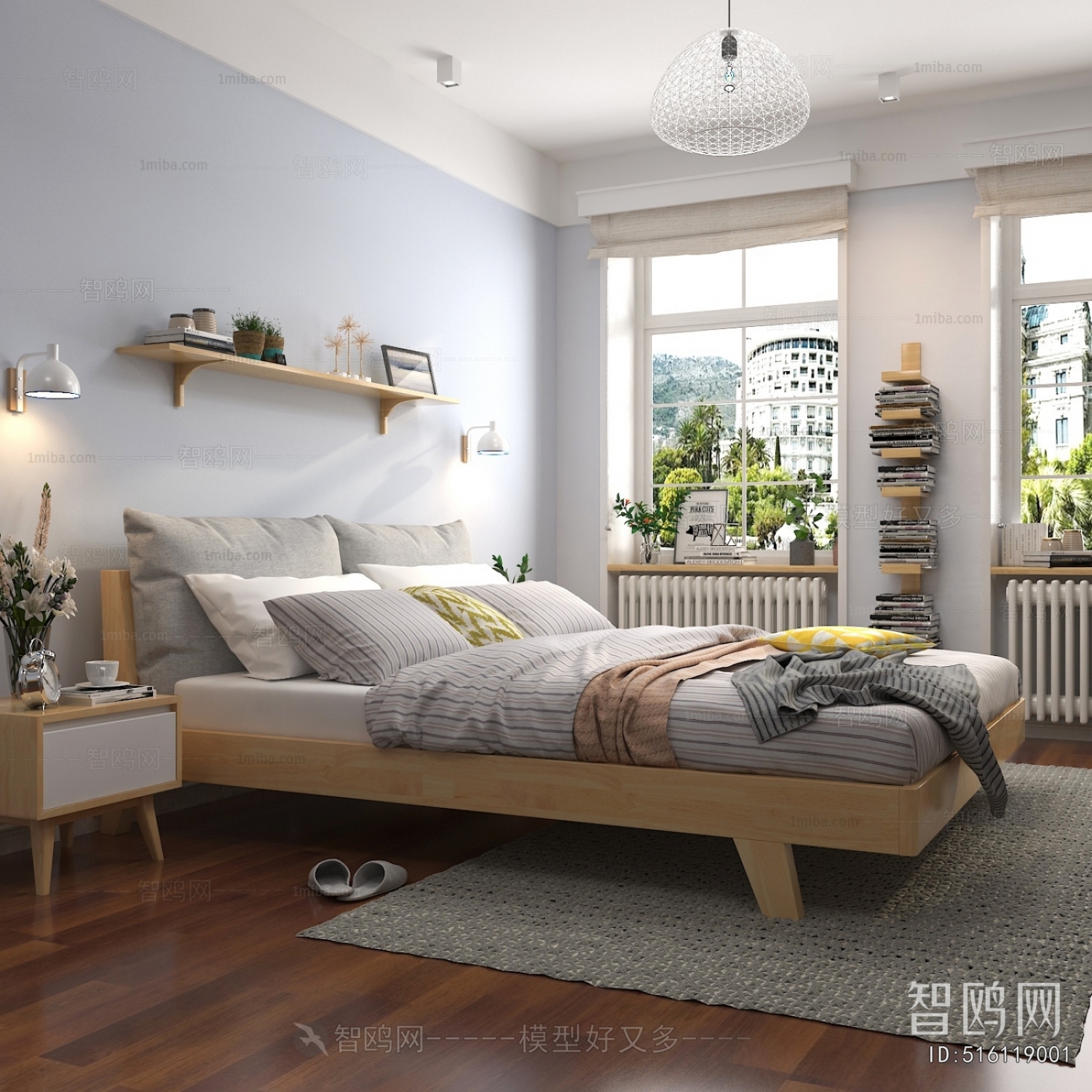 Nordic Style Bedroom