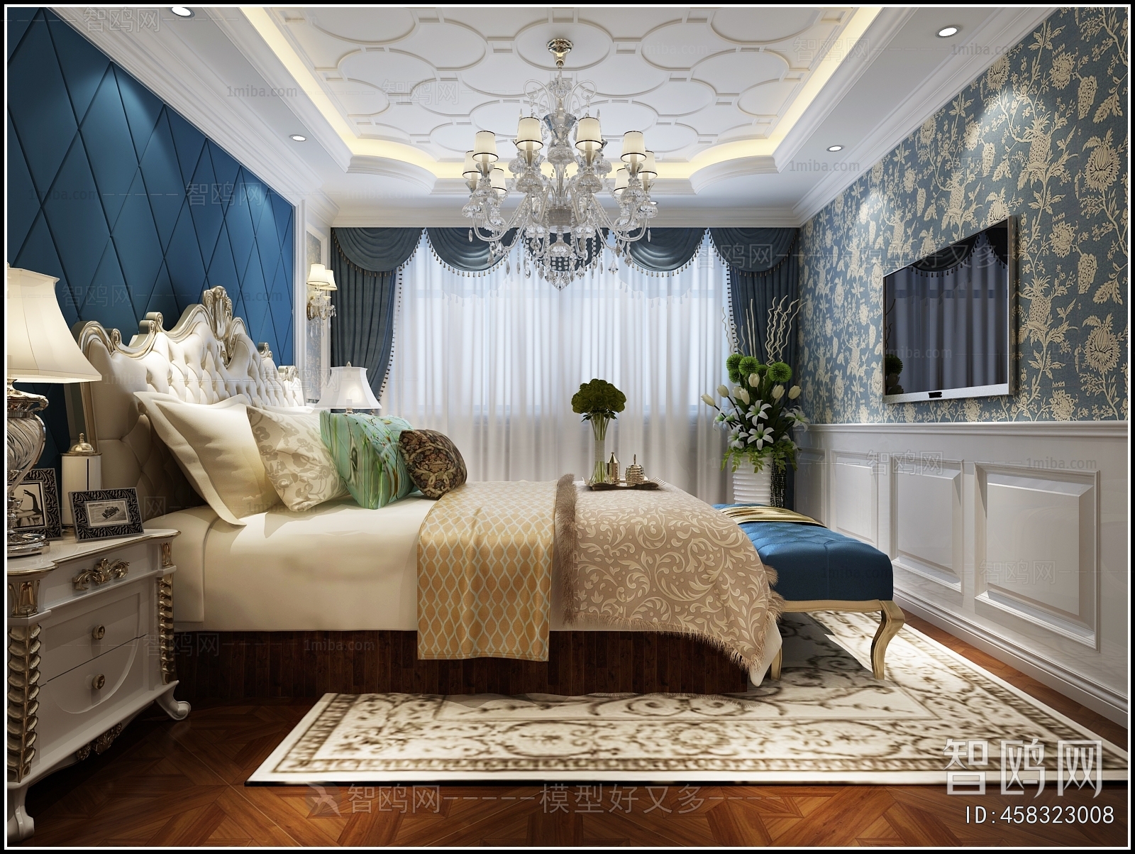 European Style Bedroom