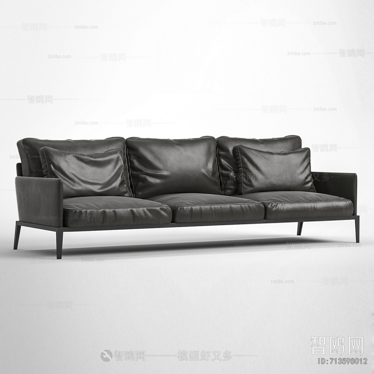 Modern Three-seat Sofa