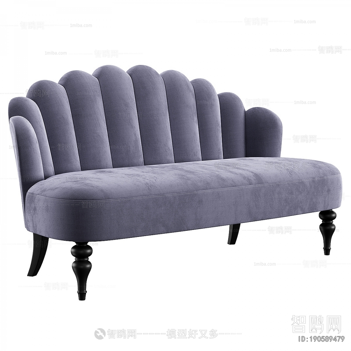 Simple European Style A Sofa For Two