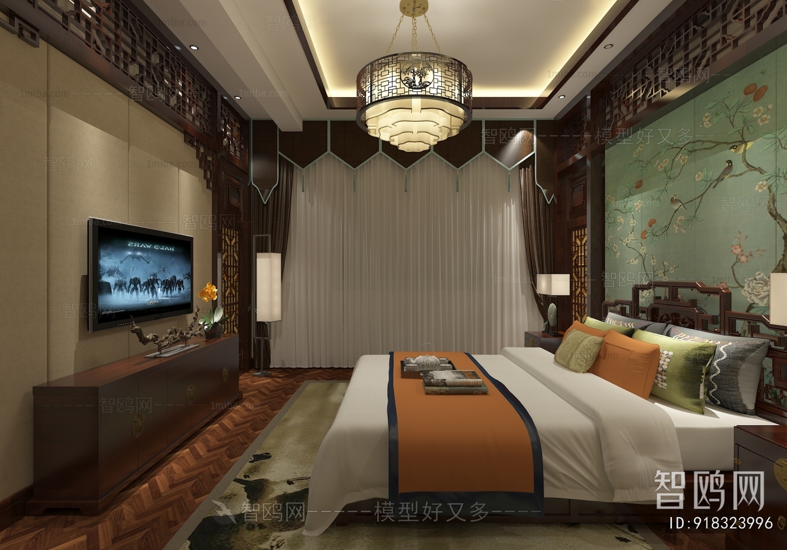 Chinese Style Bedroom