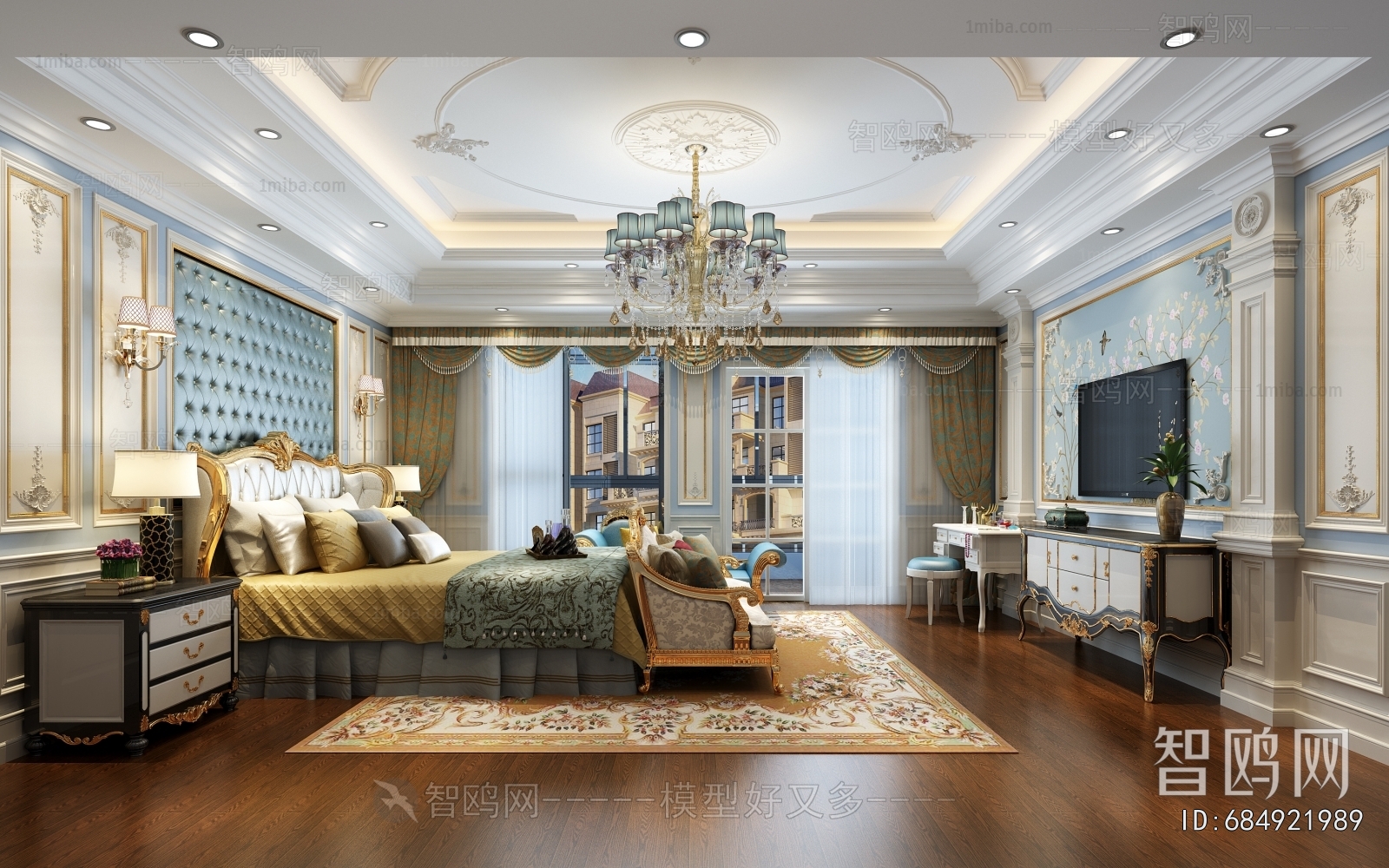 European Style Bedroom