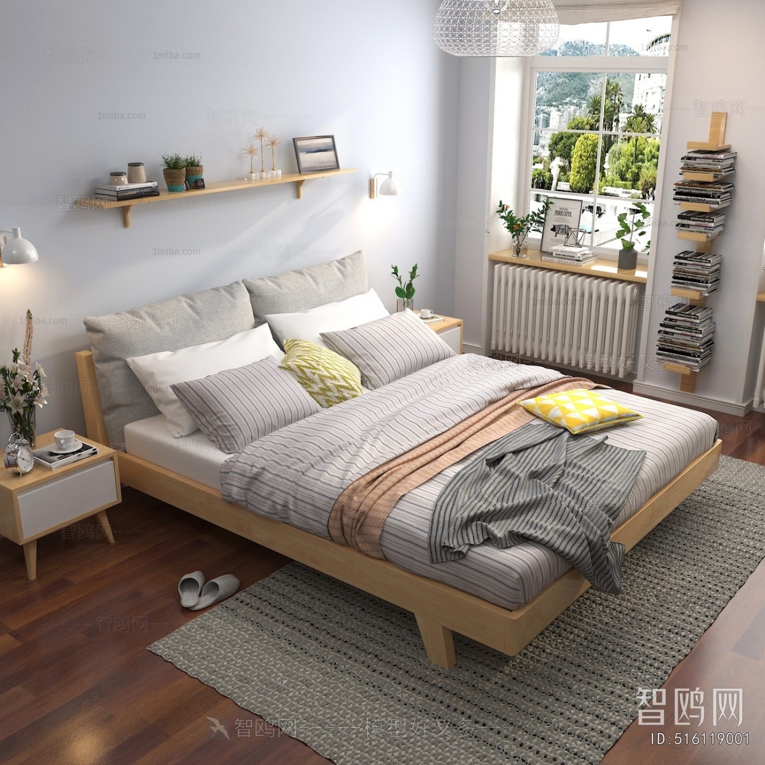 Nordic Style Bedroom