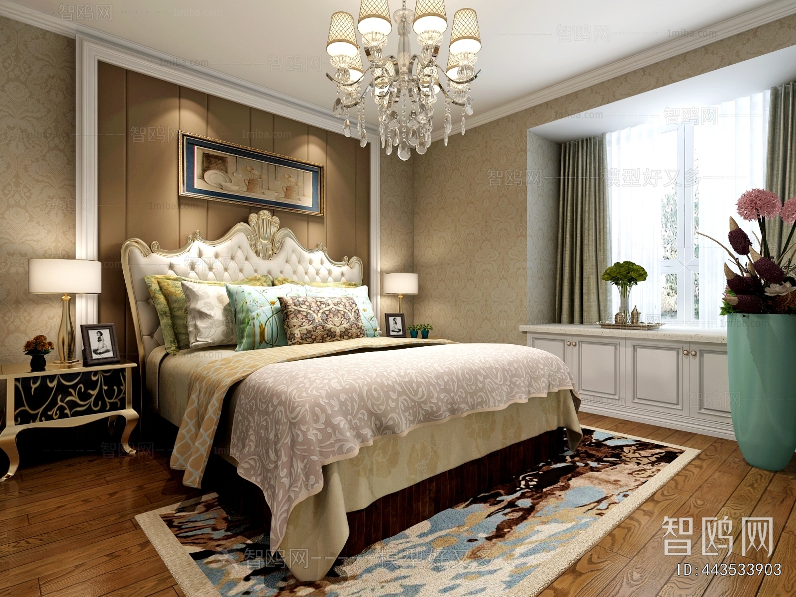 European Style Bedroom