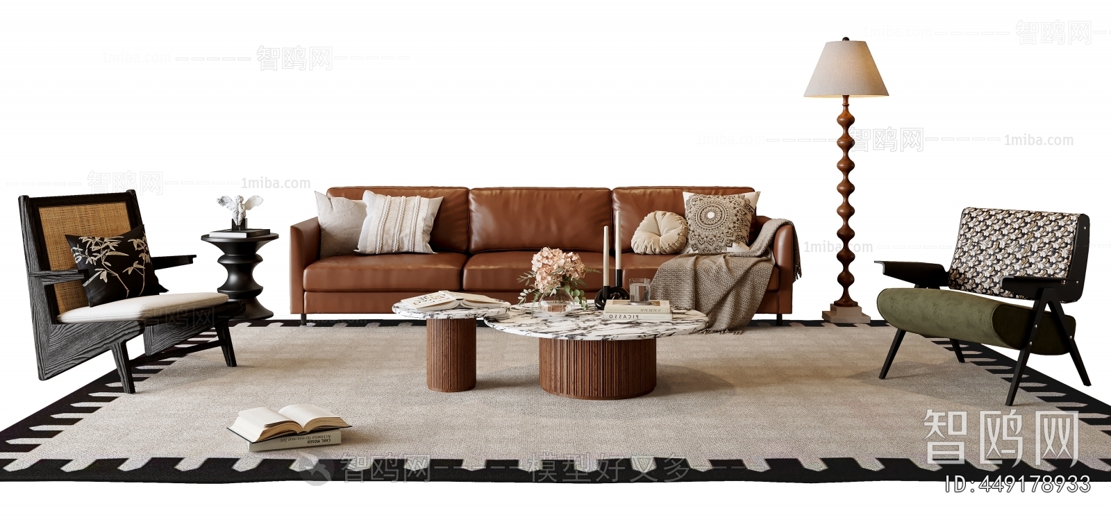 French Style Sofa Combination