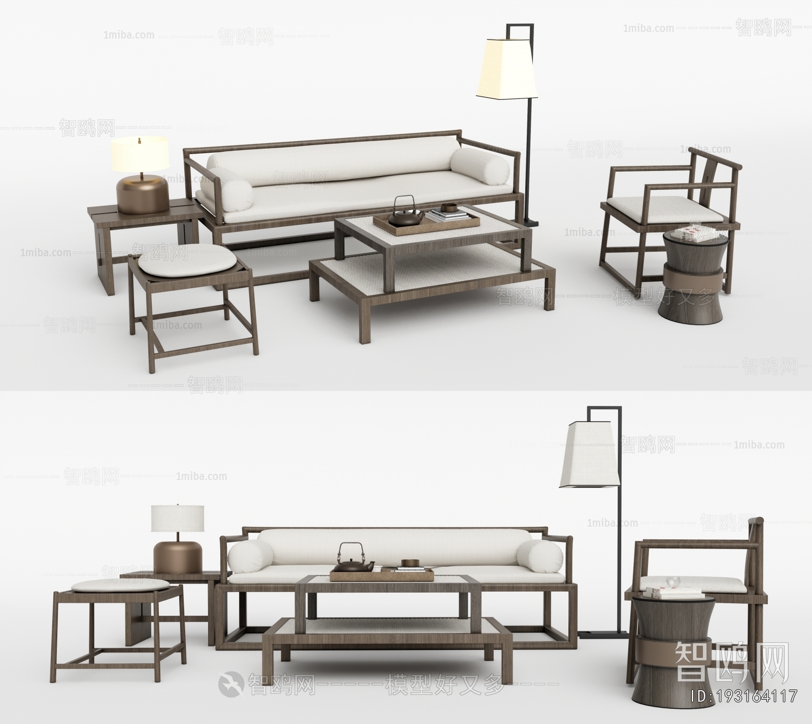 Chinese Style Sofa Combination