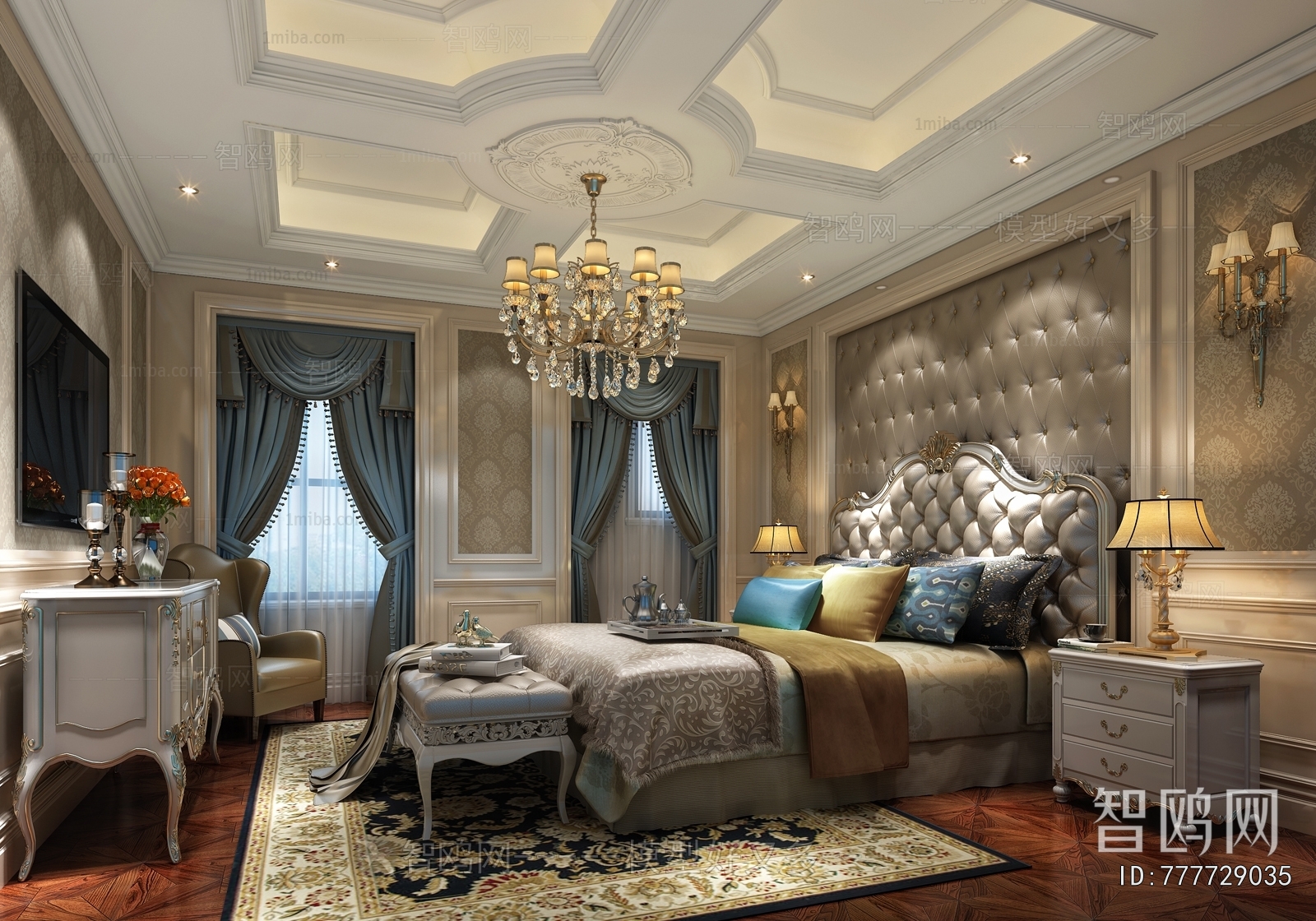 New Classical Style Bedroom