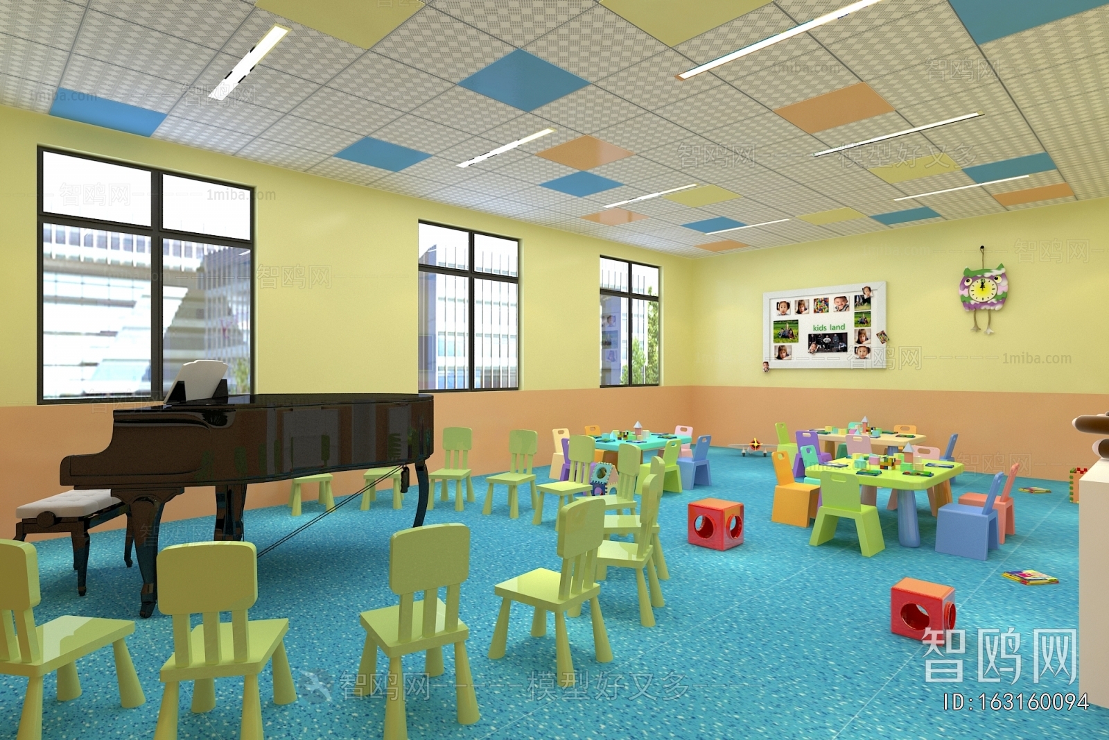 Modern Kindergarten Classrooms