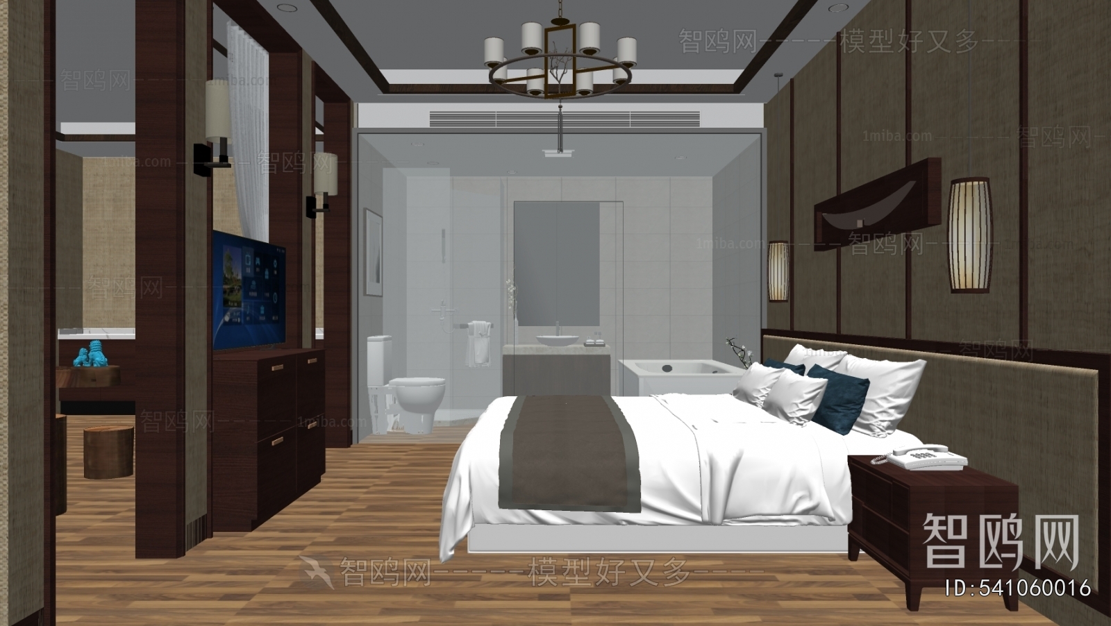 Modern Guest Room