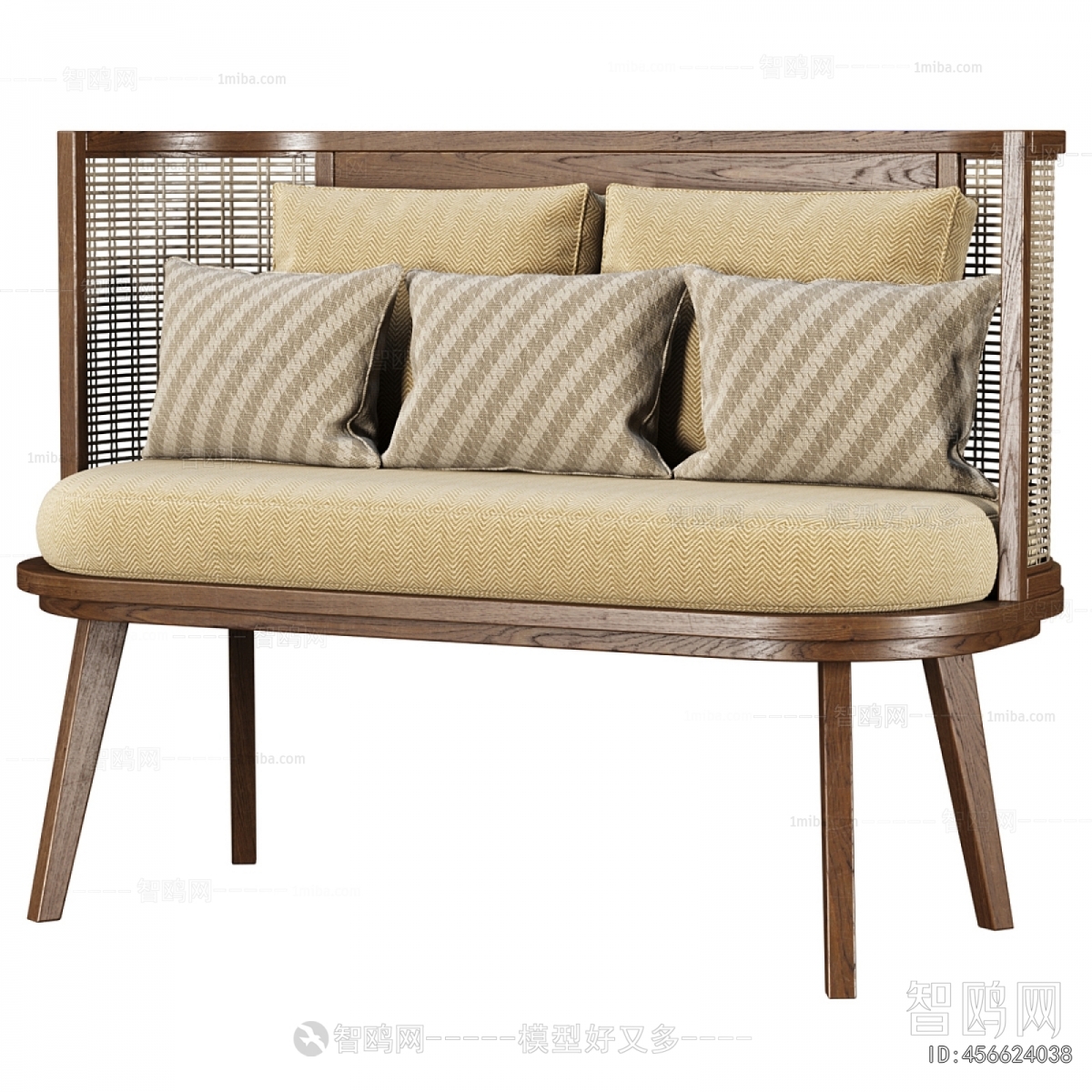 Wabi-sabi Style A Sofa For Two