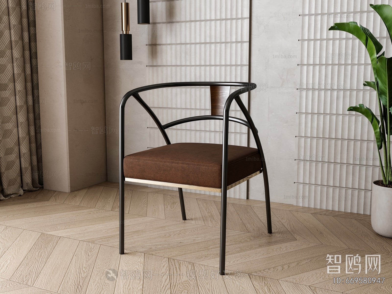 New Chinese Style Dining Chair