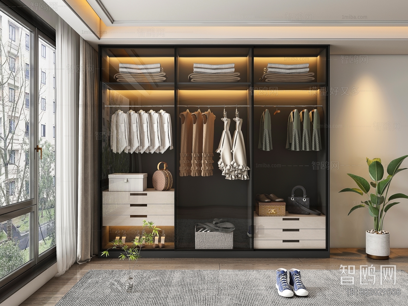 Modern The Wardrobe