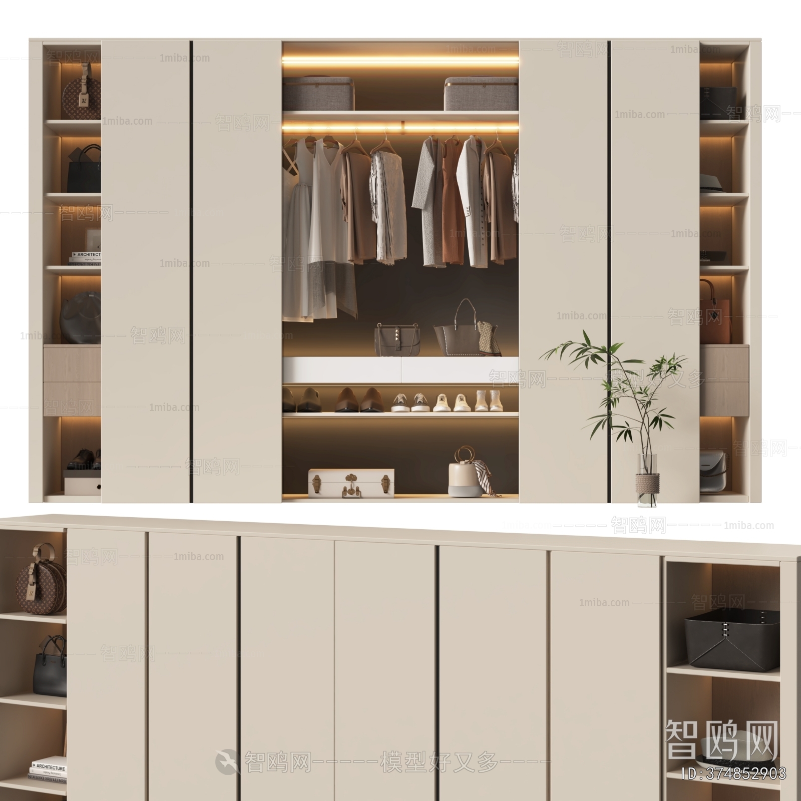 Modern The Wardrobe