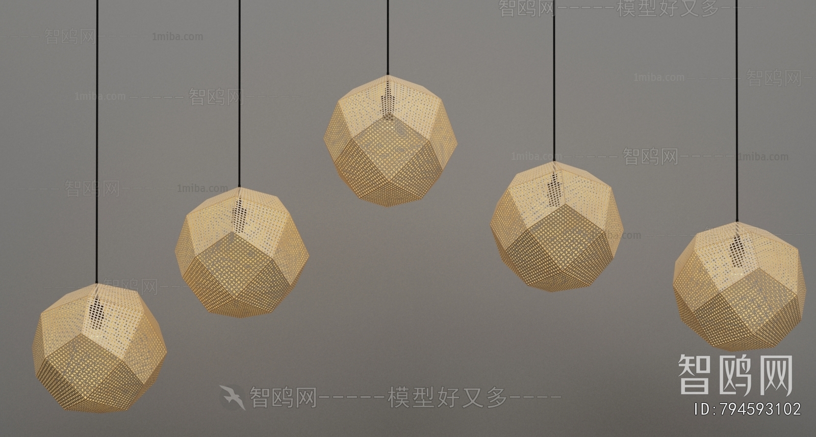 Wabi-sabi Style Droplight