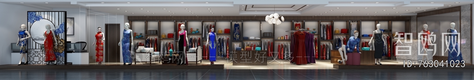 New Chinese Style Clothing Store