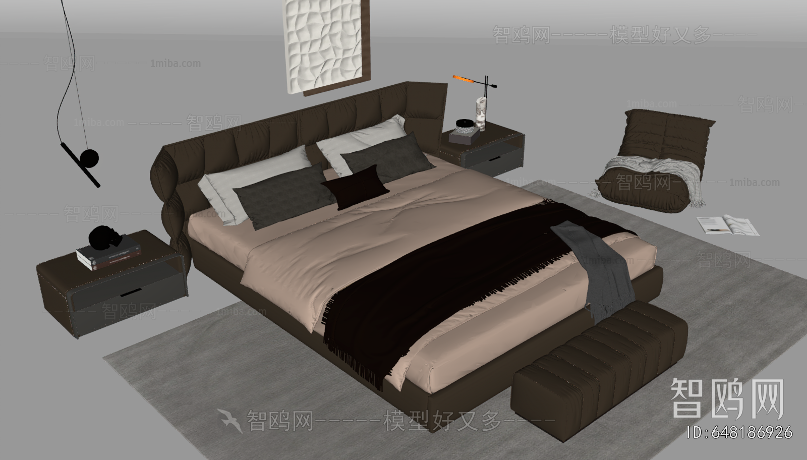 Modern Double Bed