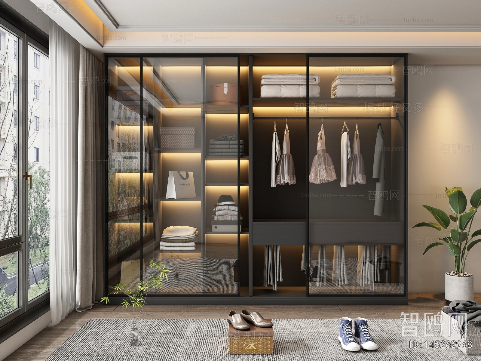 Modern The Wardrobe