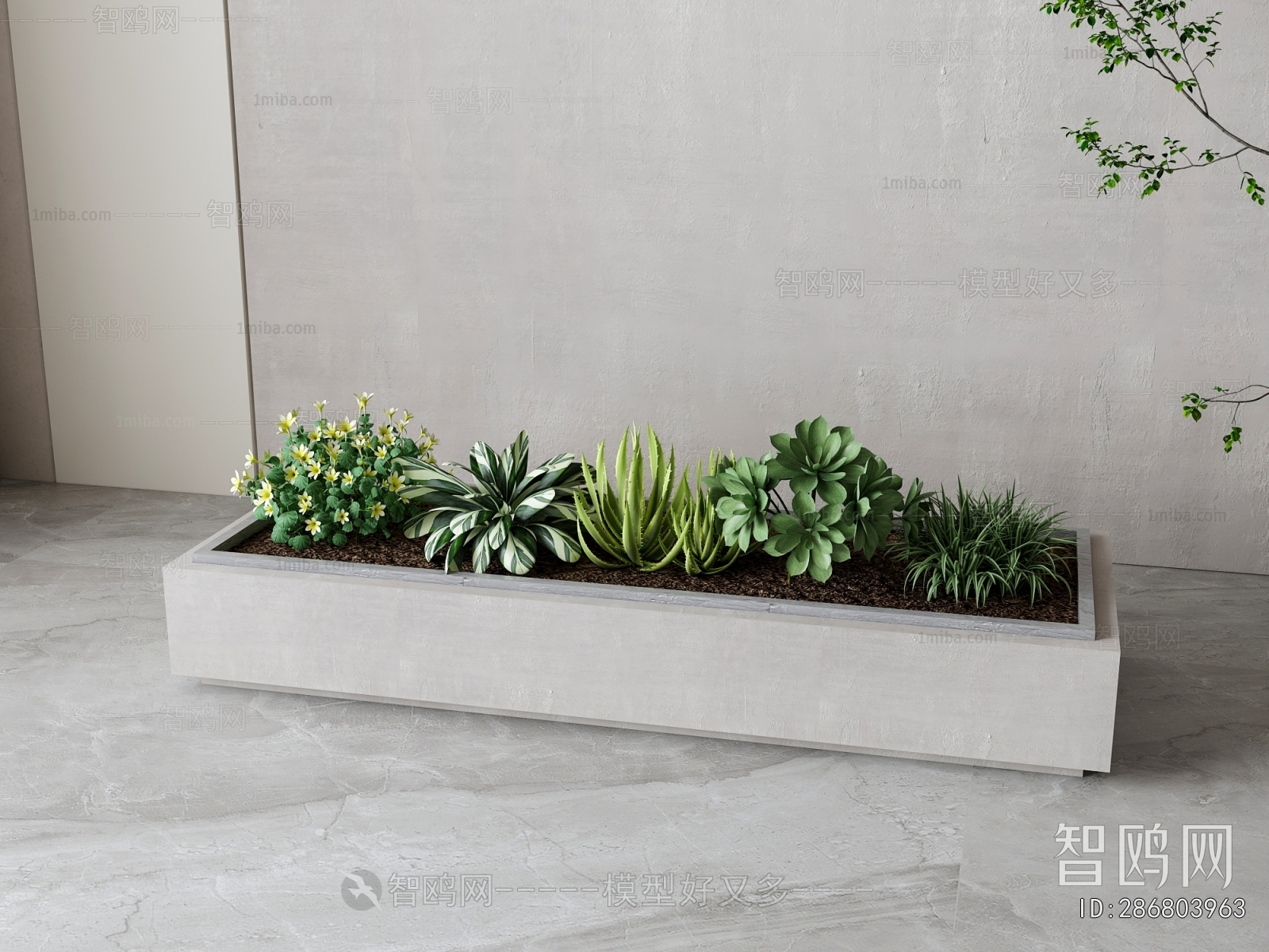 Modern Flower Bed, Flower Bowl, Flower Box