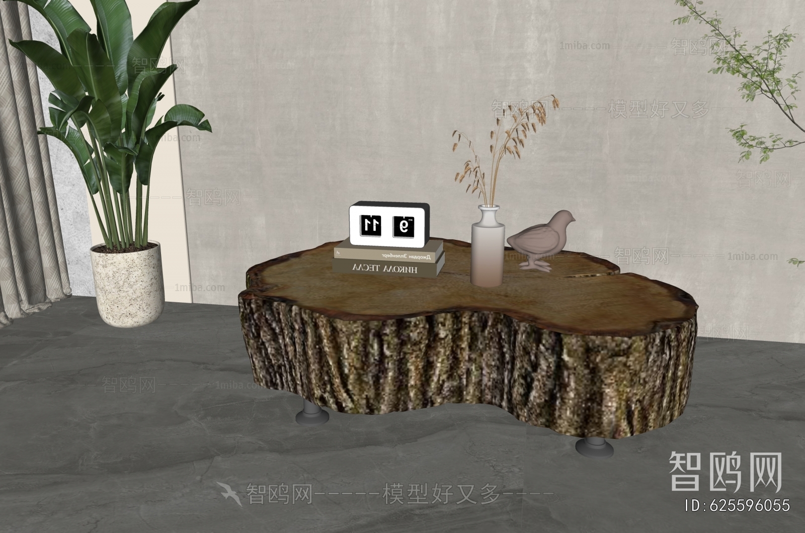 Wabi-sabi Style Coffee Table