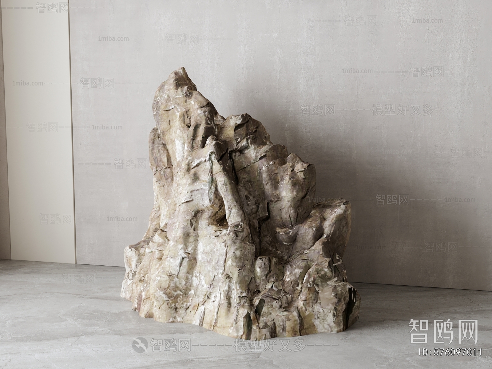 New Chinese Style Rockery Waterscape