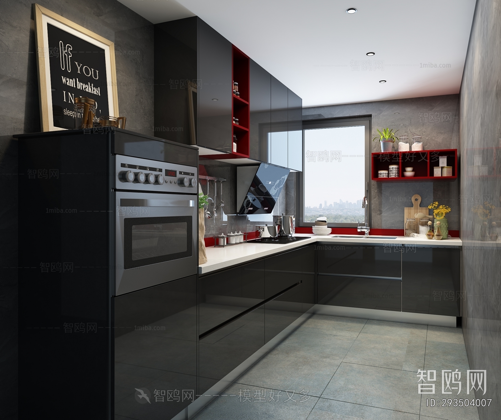 Modern The Kitchen