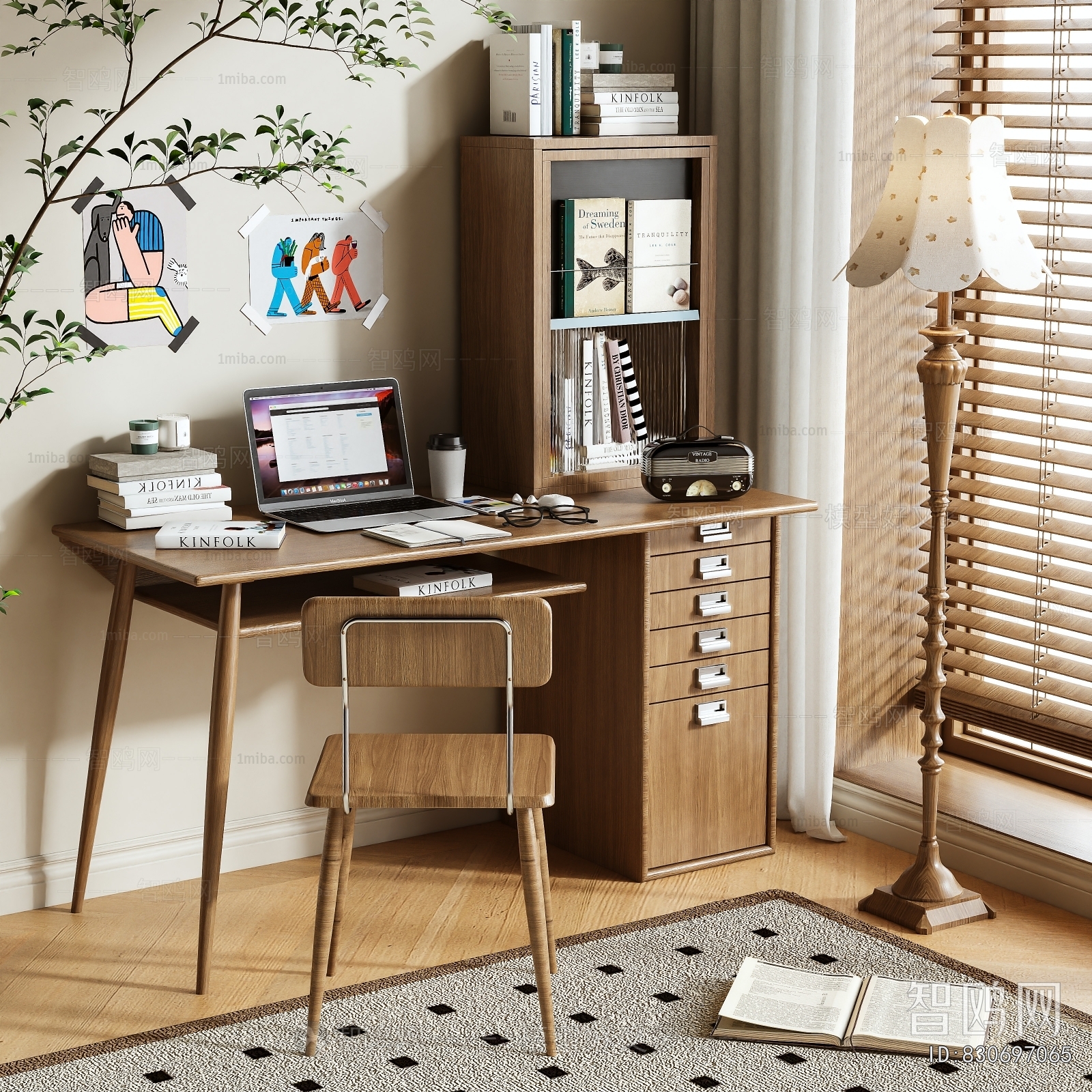 Modern Computer Desk And Chair