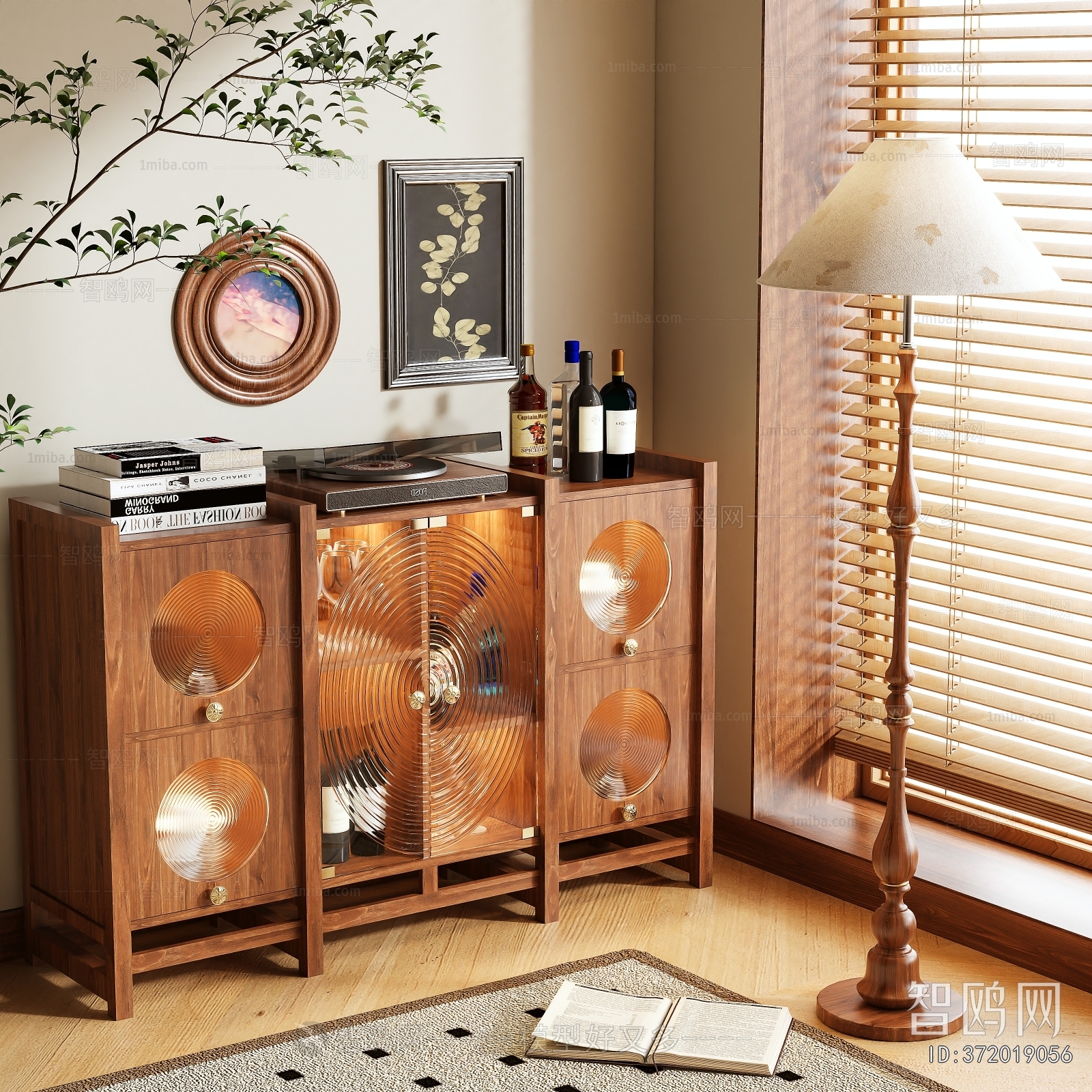 Wabi-sabi Style Sideboard