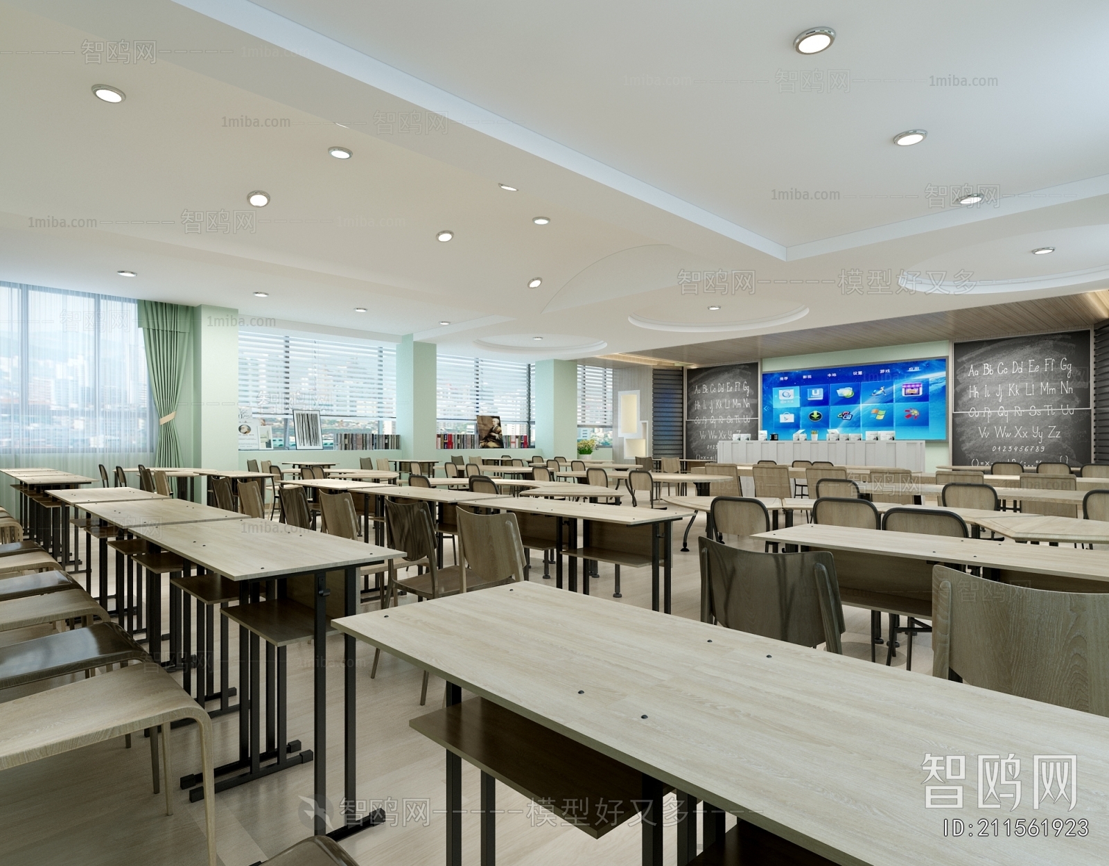 Modern School Classrooms