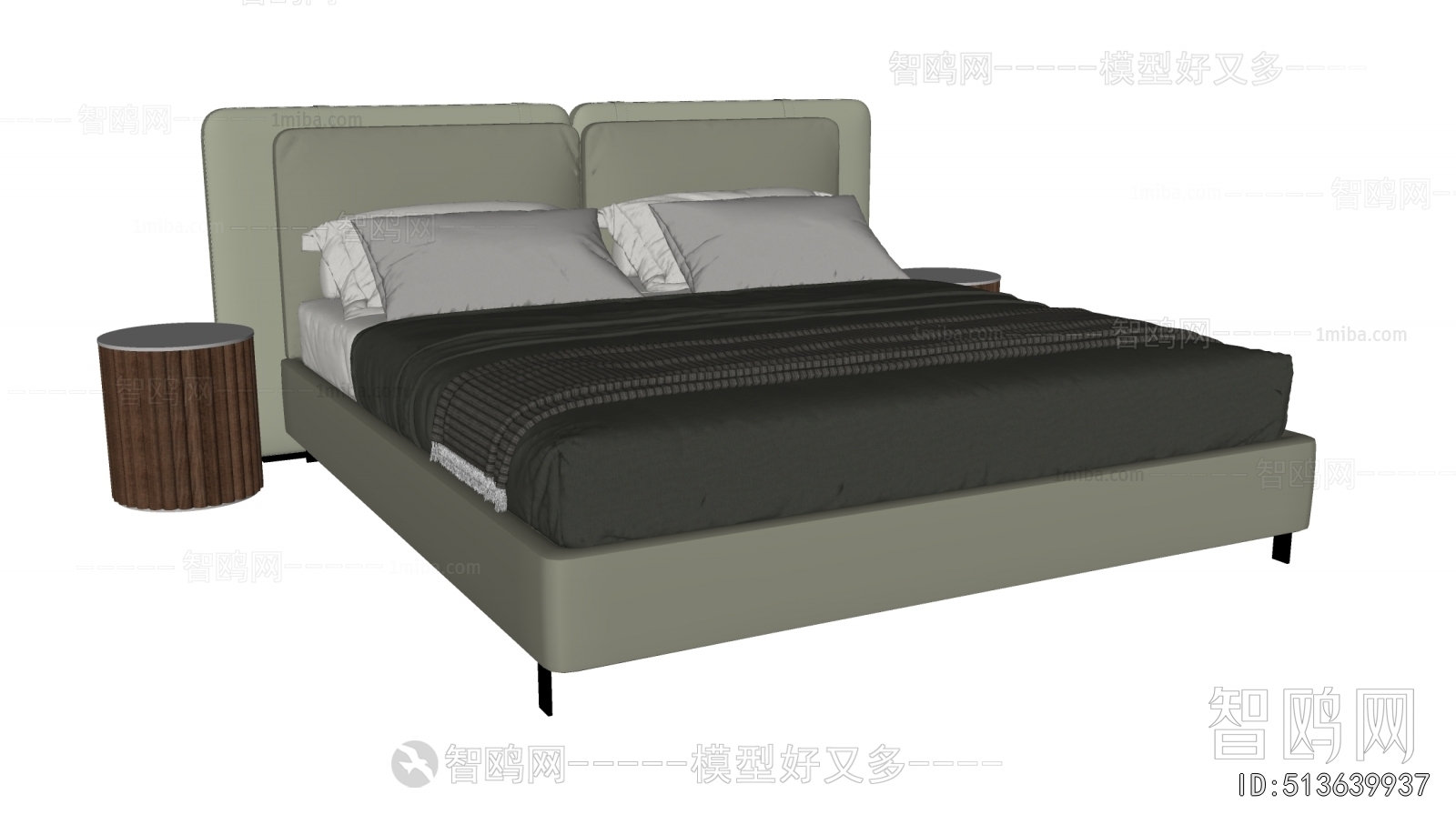 Modern Double Bed