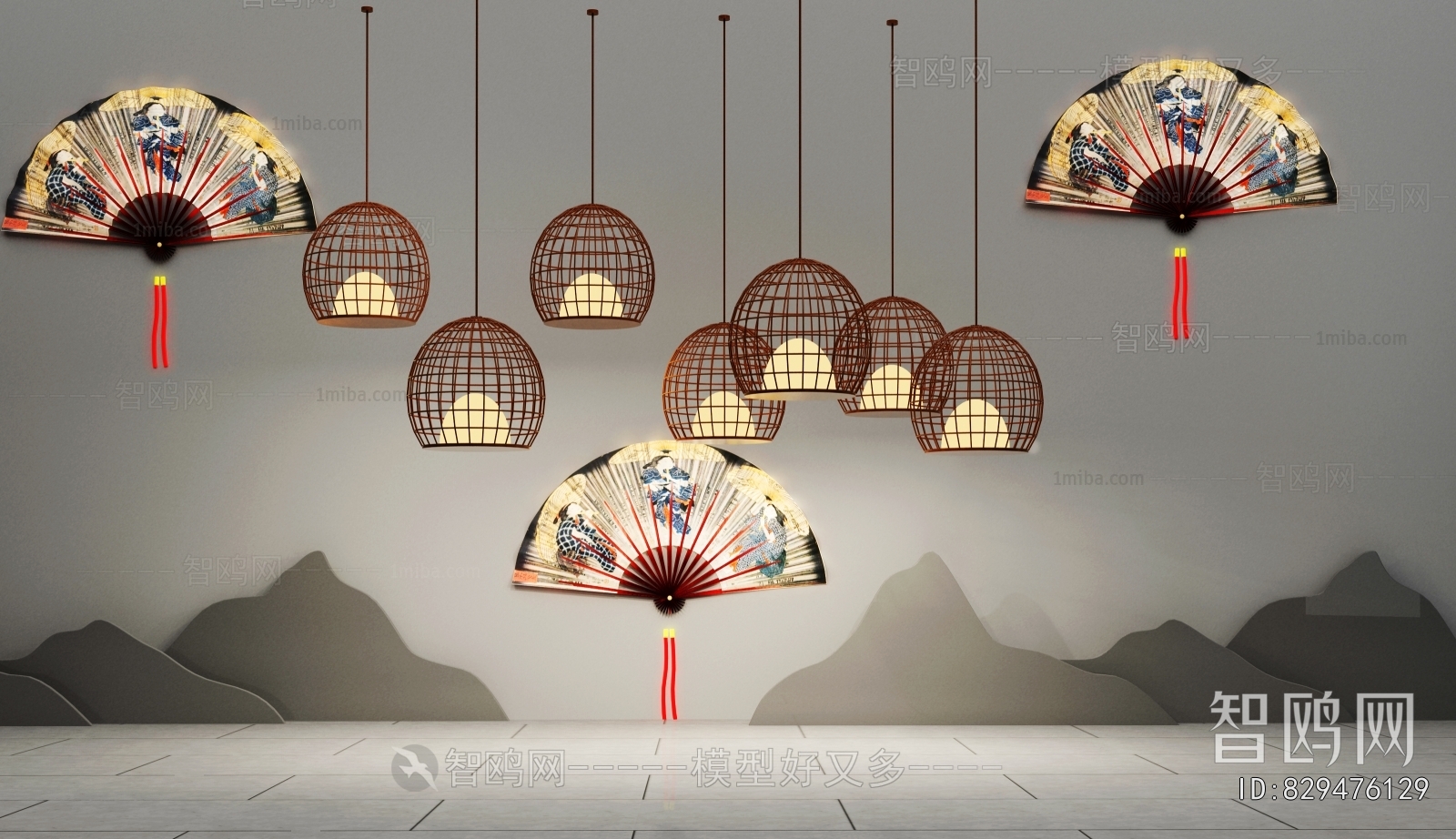 New Chinese Style Droplight